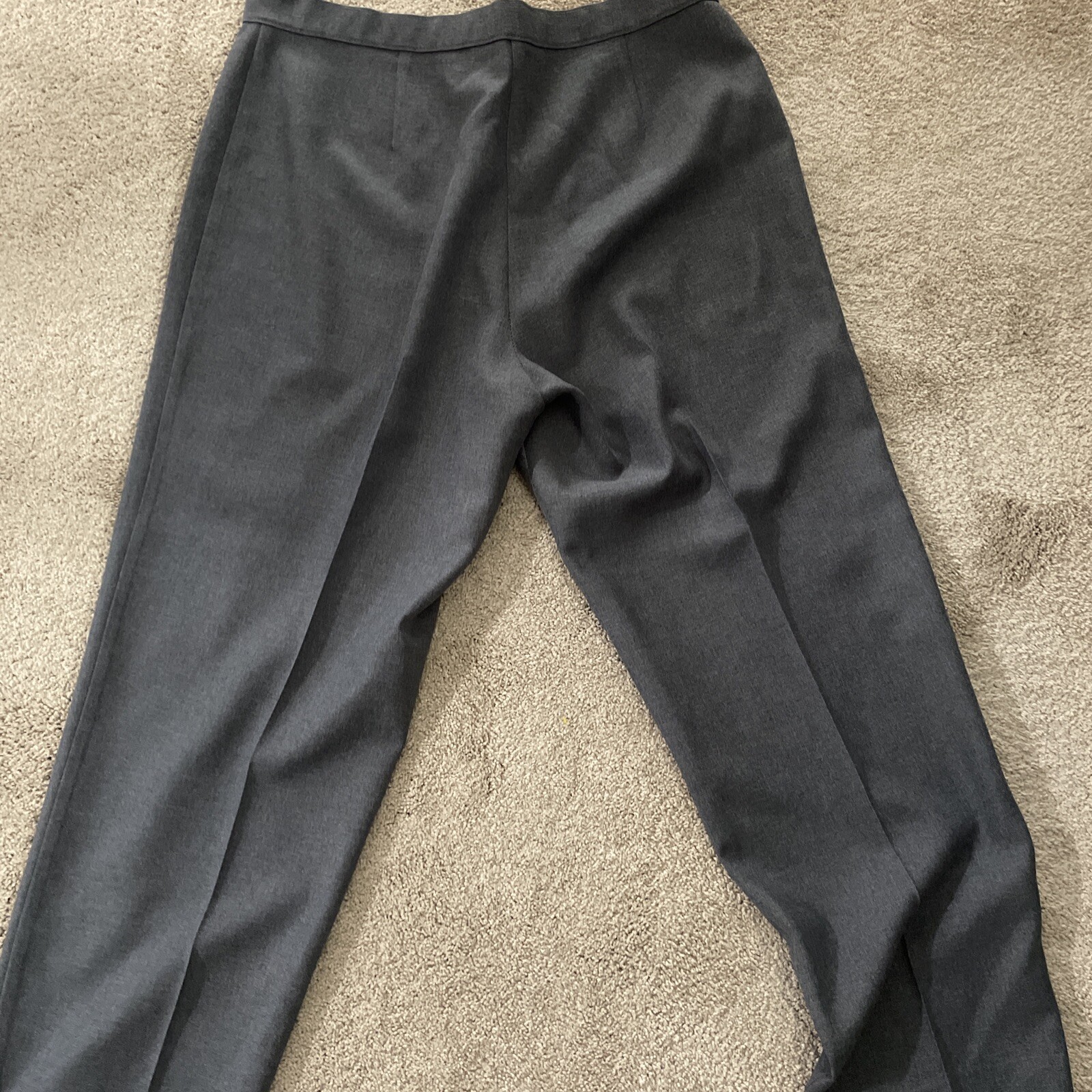 Vintage Levi Strauss BEND OVER Pants Size 38W Gray High Rise Straight Trouser