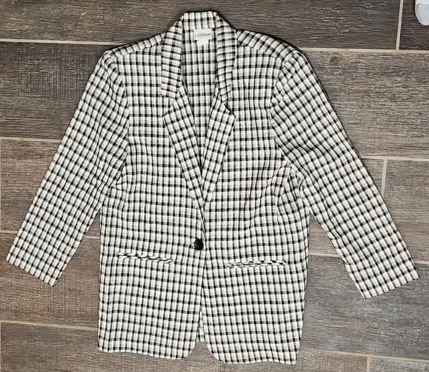 Vintage „Modern Essentials” women’s derss jacket, size S. loose fit