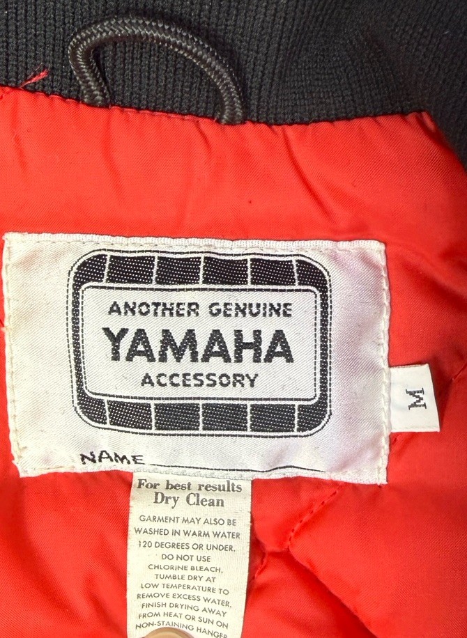 Vintage Yamaha Jacket Coat Snowmobile Dirtbike Motorcycle 2b2