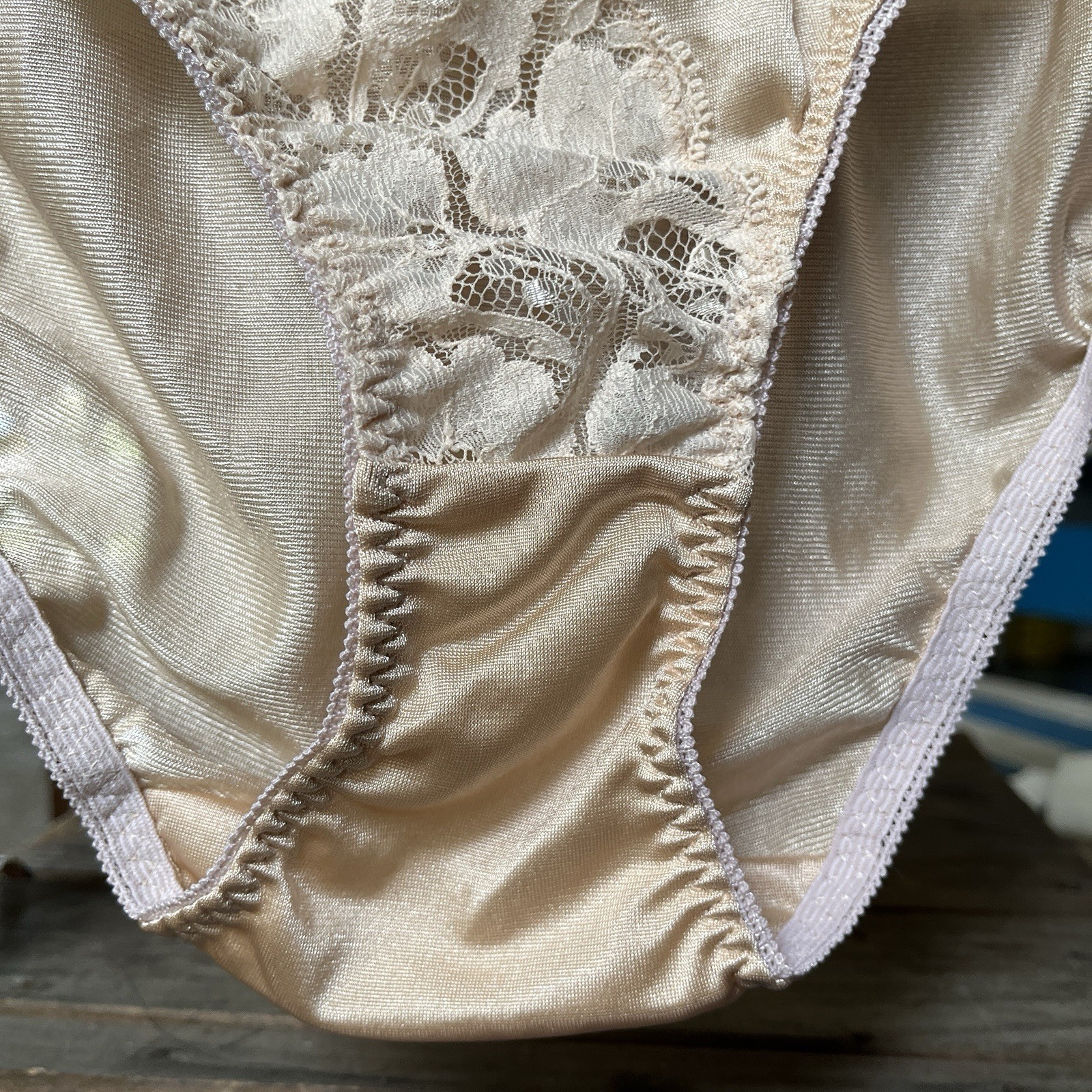 Luxury Nylon Silk Lace Soft Elegant Feminine Premium Victoria Vintage Cute Rare