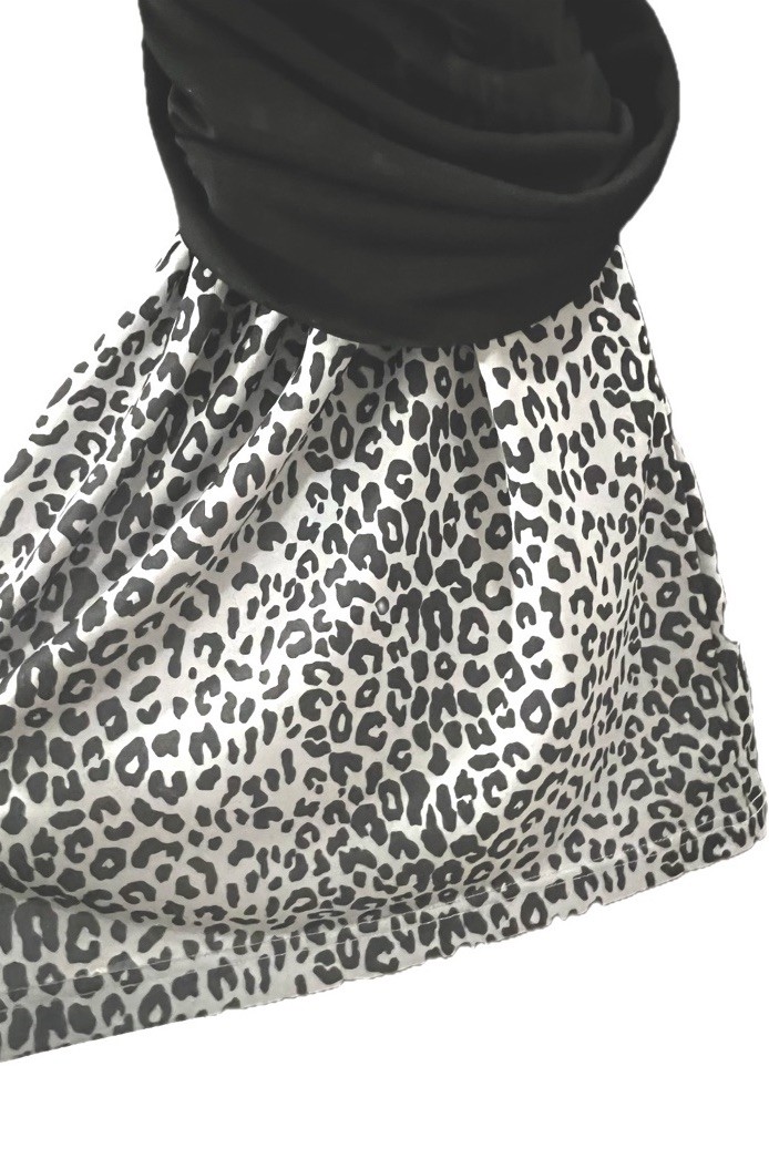RARE Guess Vintage Y2K Black Sheer Leopard Mesh Slip Dress – Size: Small