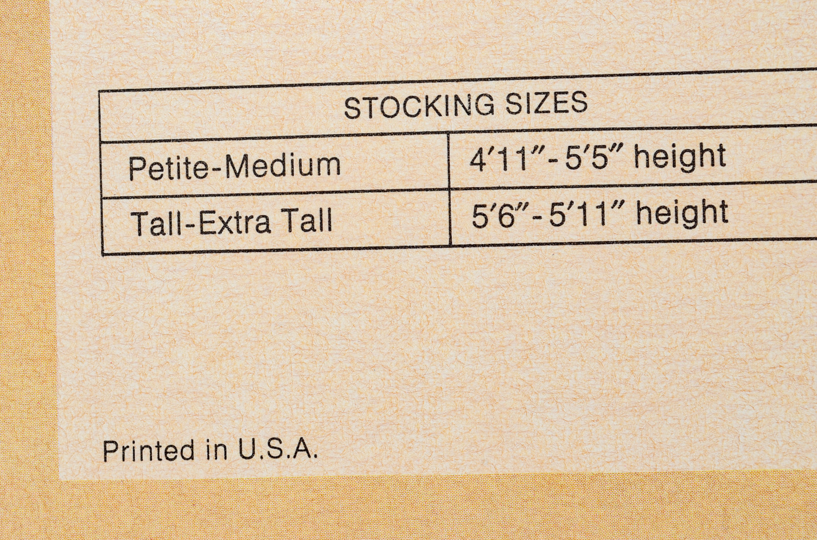 Beauty Mist Panty + Hose Tall/Extra Tall Stockings only x3 2885 Tanglo NEW VTG