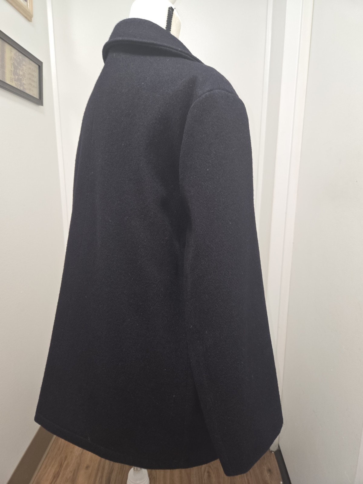 Woolrich Vintage Wool Blend Women Peacoat Size L