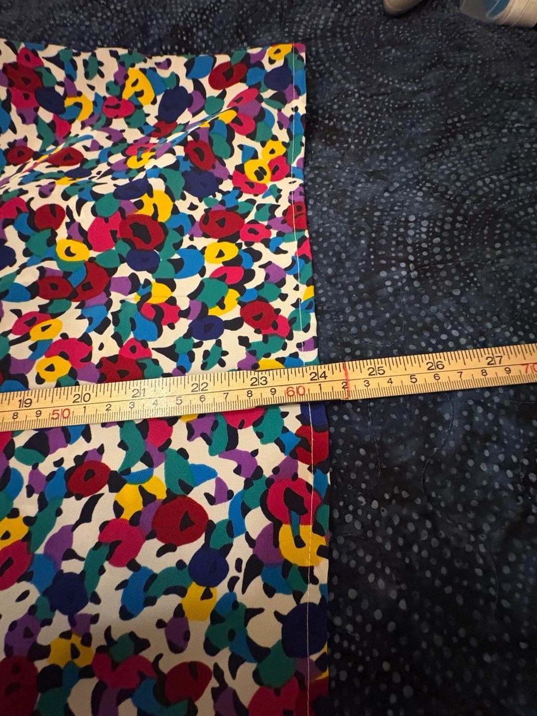 Vintage 80s 90s Impressions of California Abstract Floral Print Blouse Size 12