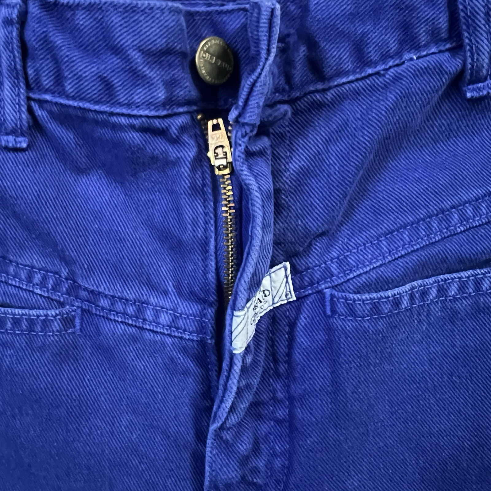 VTG Rare 90s Women’s Marithe Francois Girbaud Jeans Size 7/8 Purple/blue