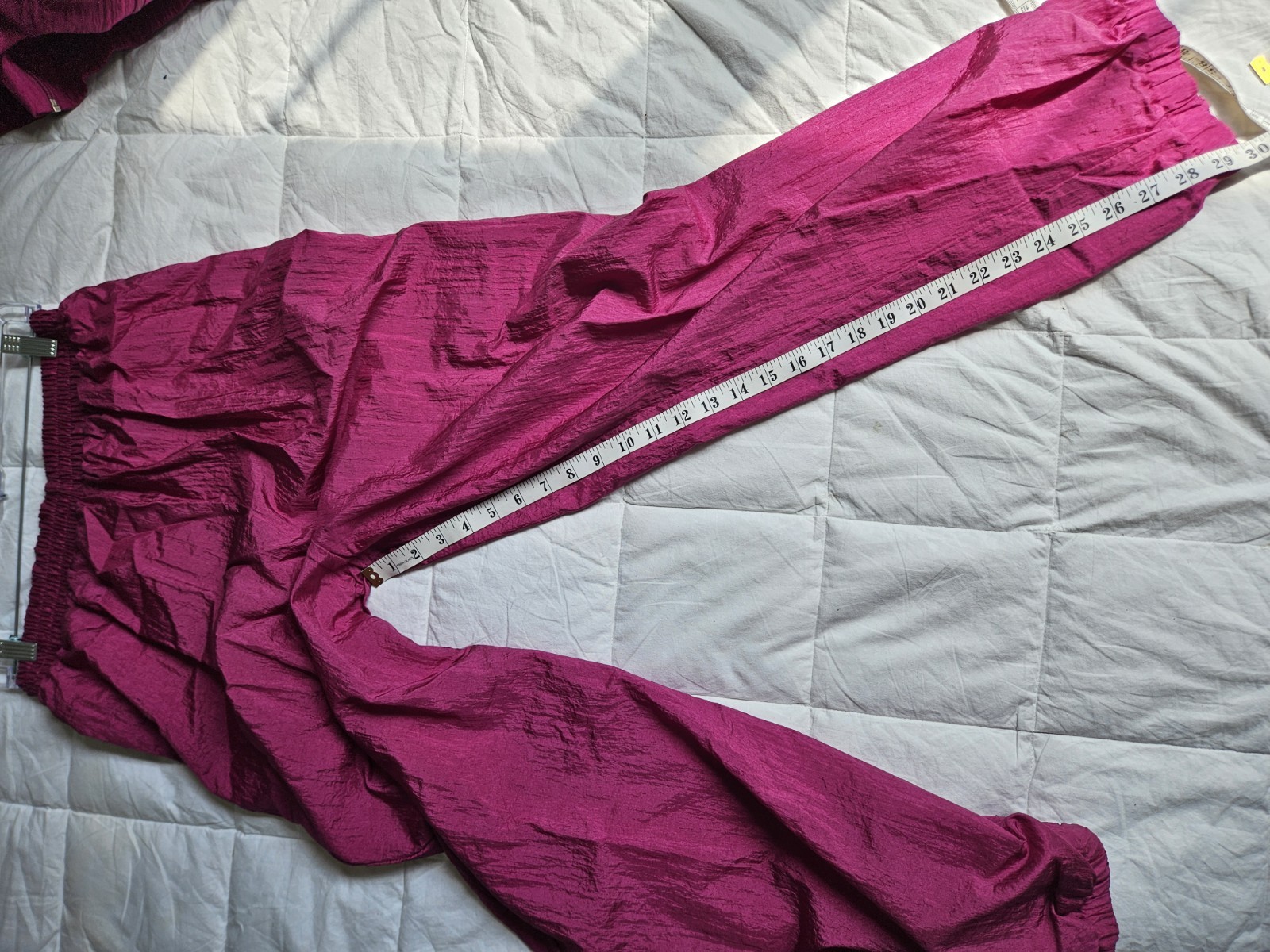 VTG LAURA KATHERINE Womens Adult Pink Track Suit Jacket Pants L