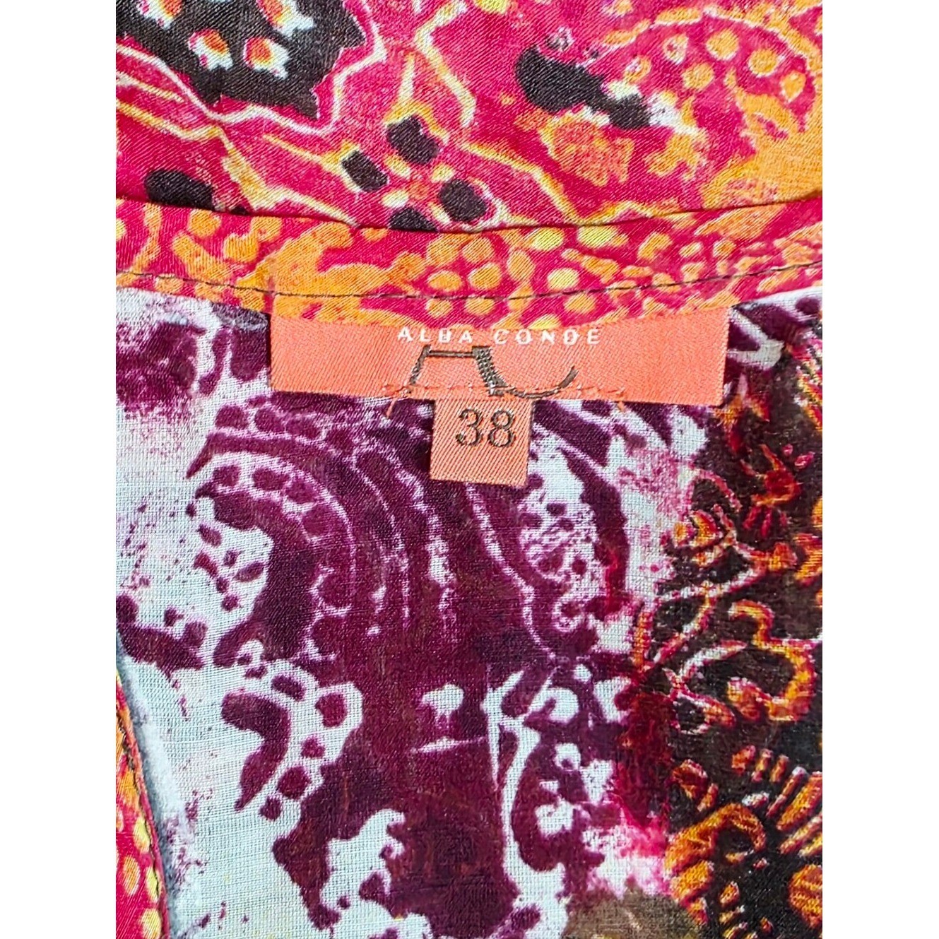 Vintage Y2K Boho Silk Blend Maxi Dress by Alba Conde