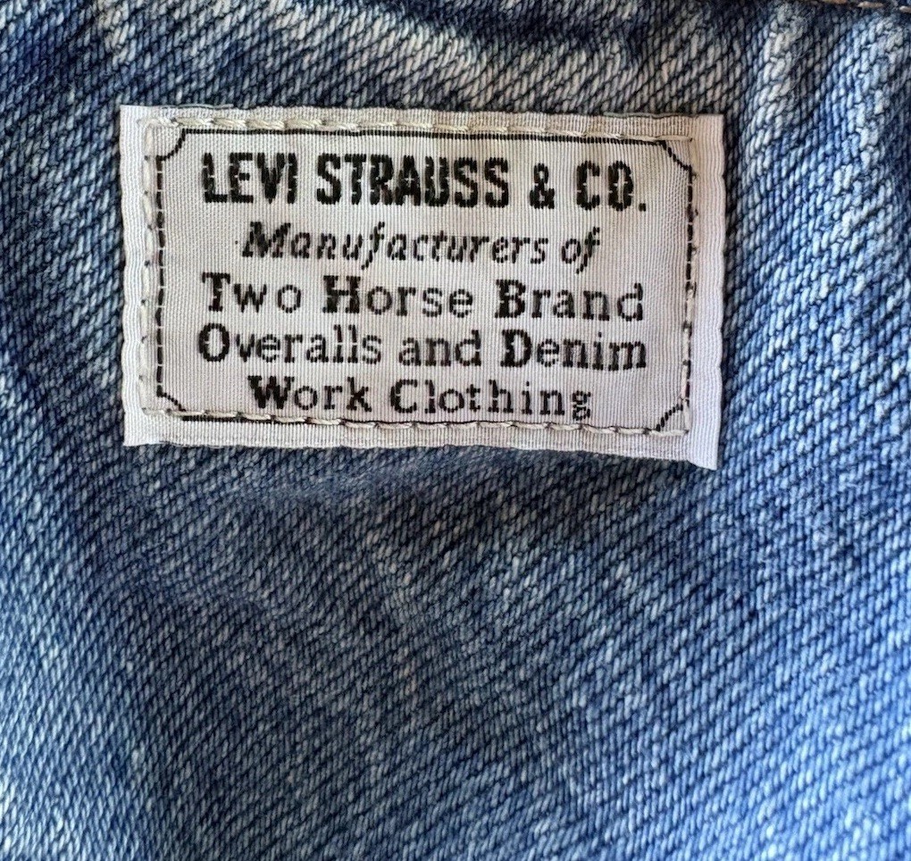 Levi’s Blue Denim Malene Dress Bustier Mini A Line Button Up Smocked XS