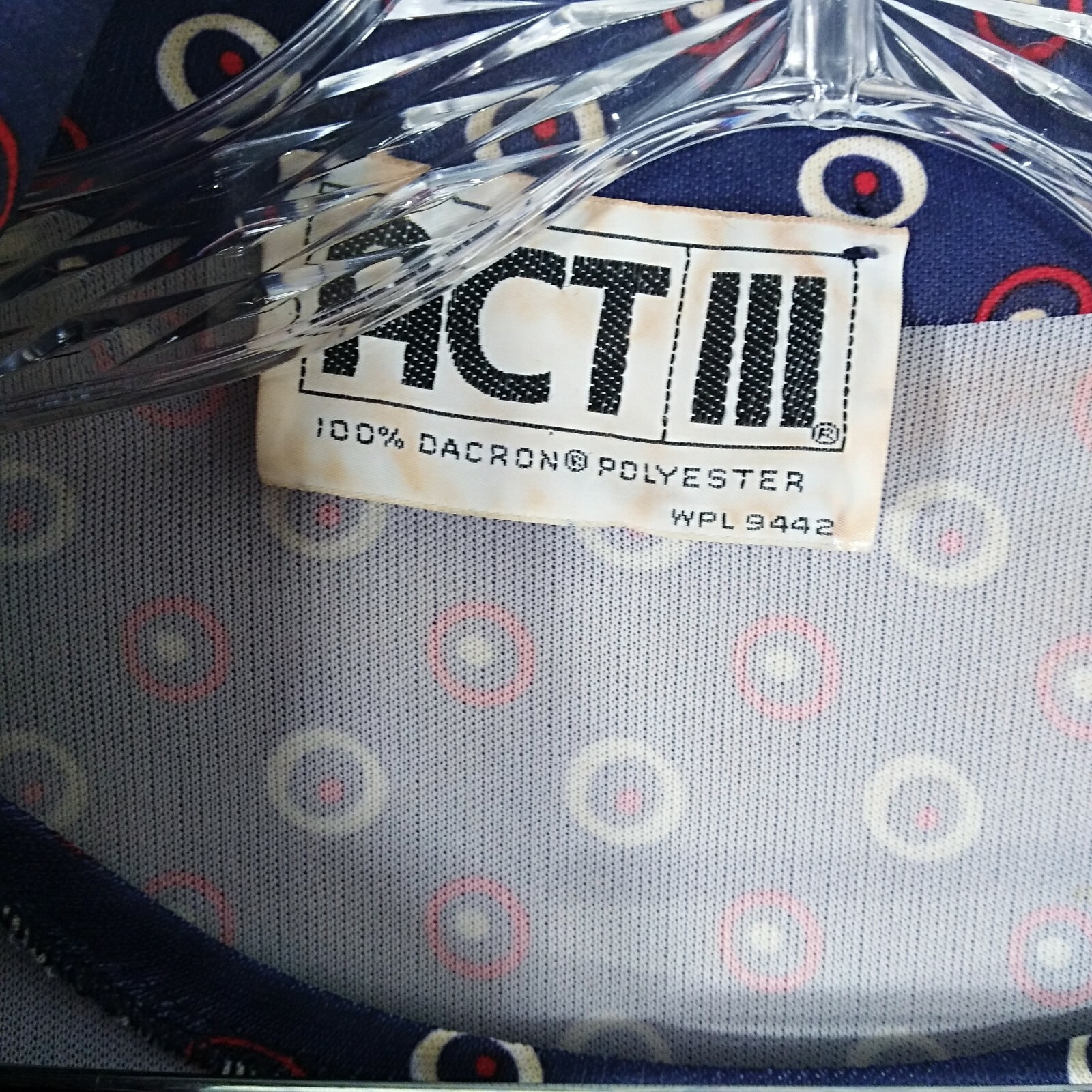 ACT III Vintage 3 Piece 70s Womans Red White Blue Pantsuit Outfit Size 10 Union