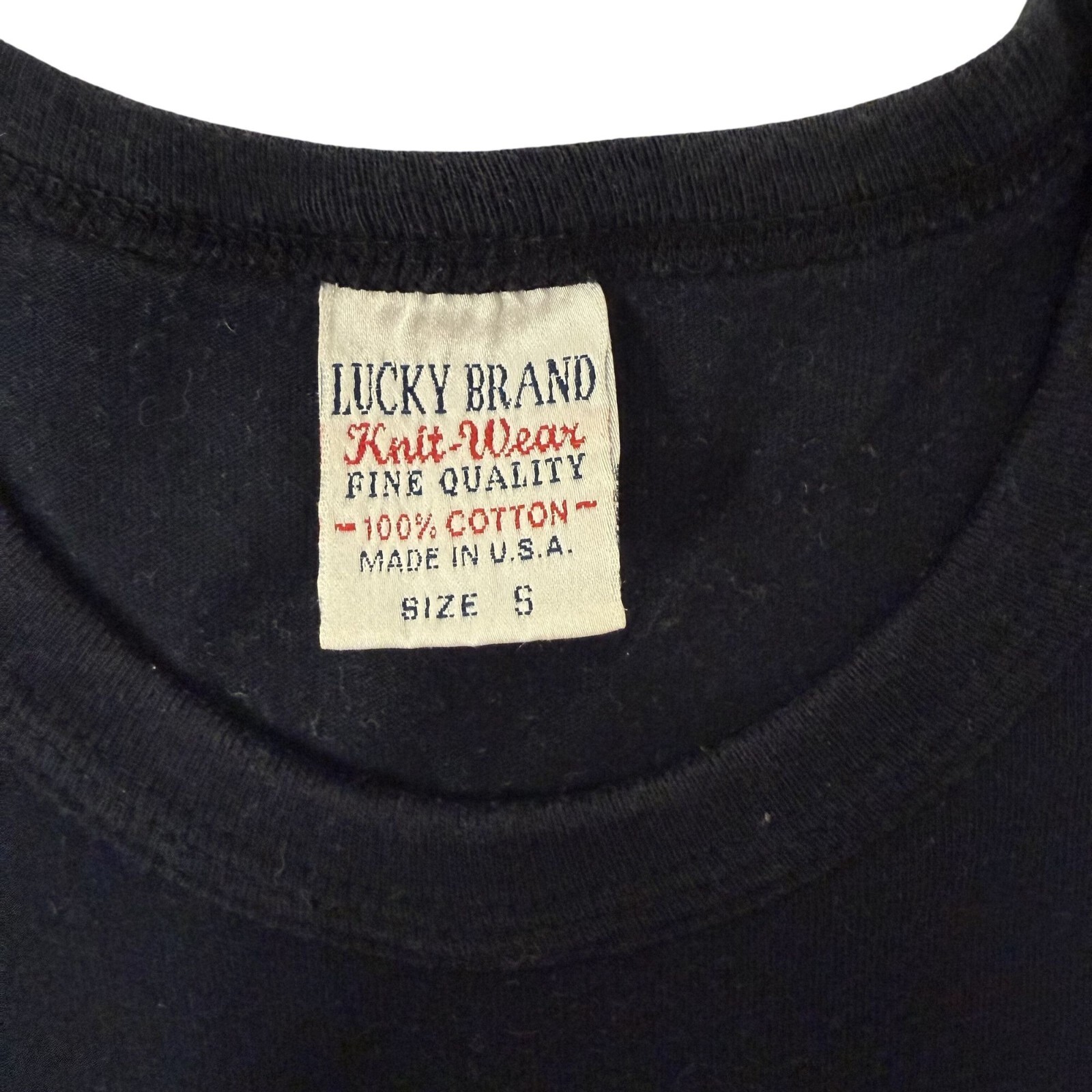 Vtg 90s Lucky Brand NEON Rainbow SPELLOUT To TOUGH to DIE Crop Top HIP HOP Shirt