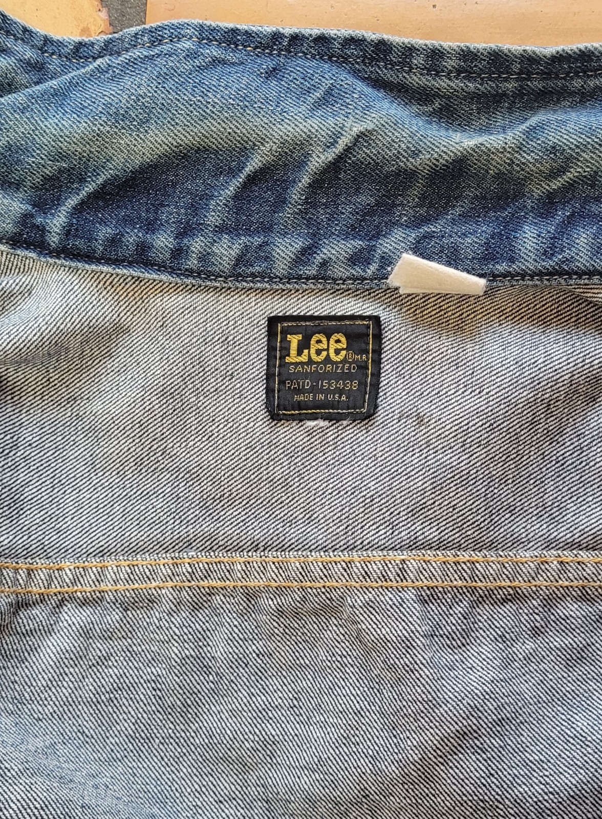 Vintage 1970s Lee 101-J Riders Denim Jacket – Made in USA – Medium