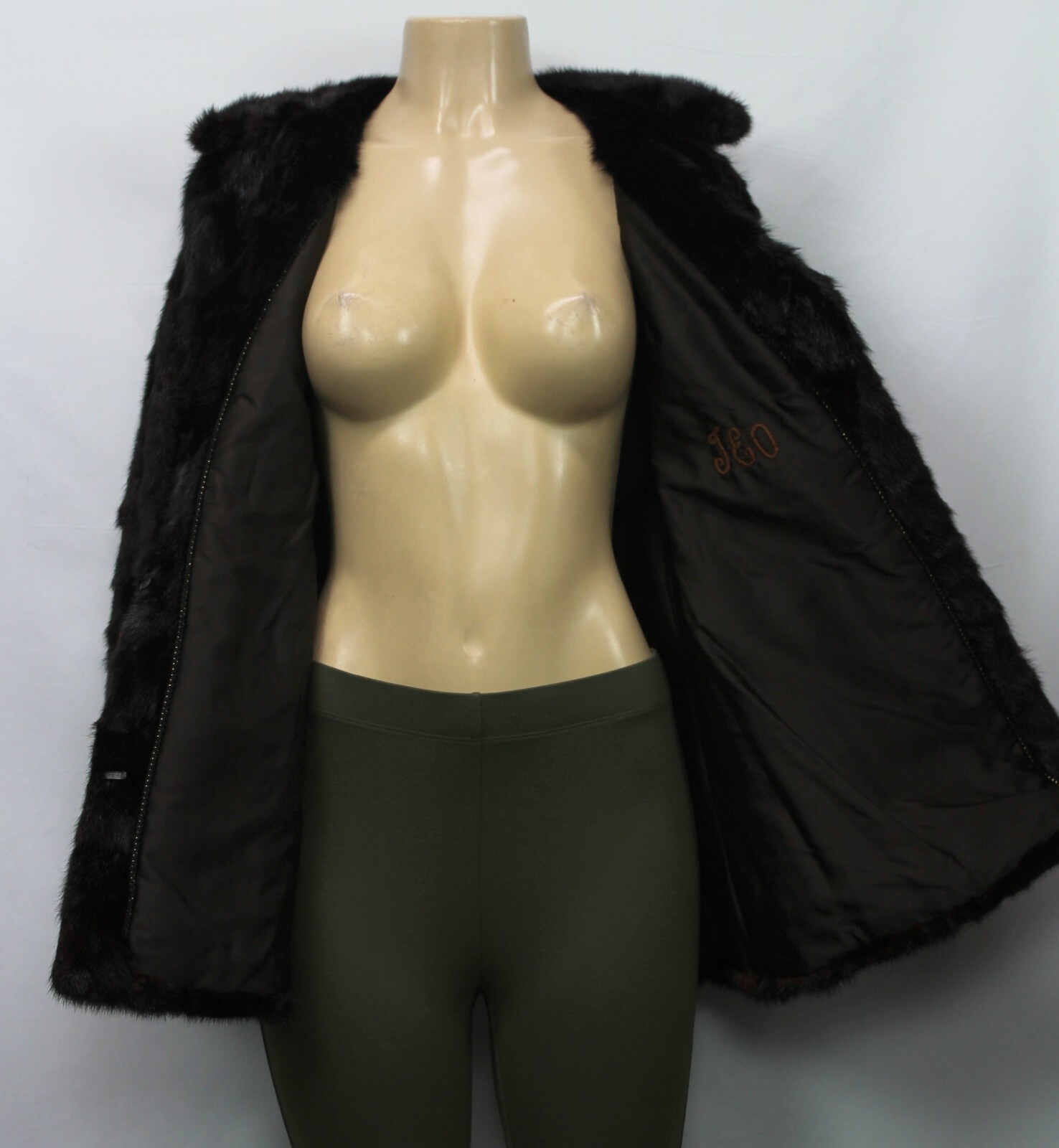 Fur-House George M.Trahos & Sons Women’s Fur Coat Brown Athens Greece