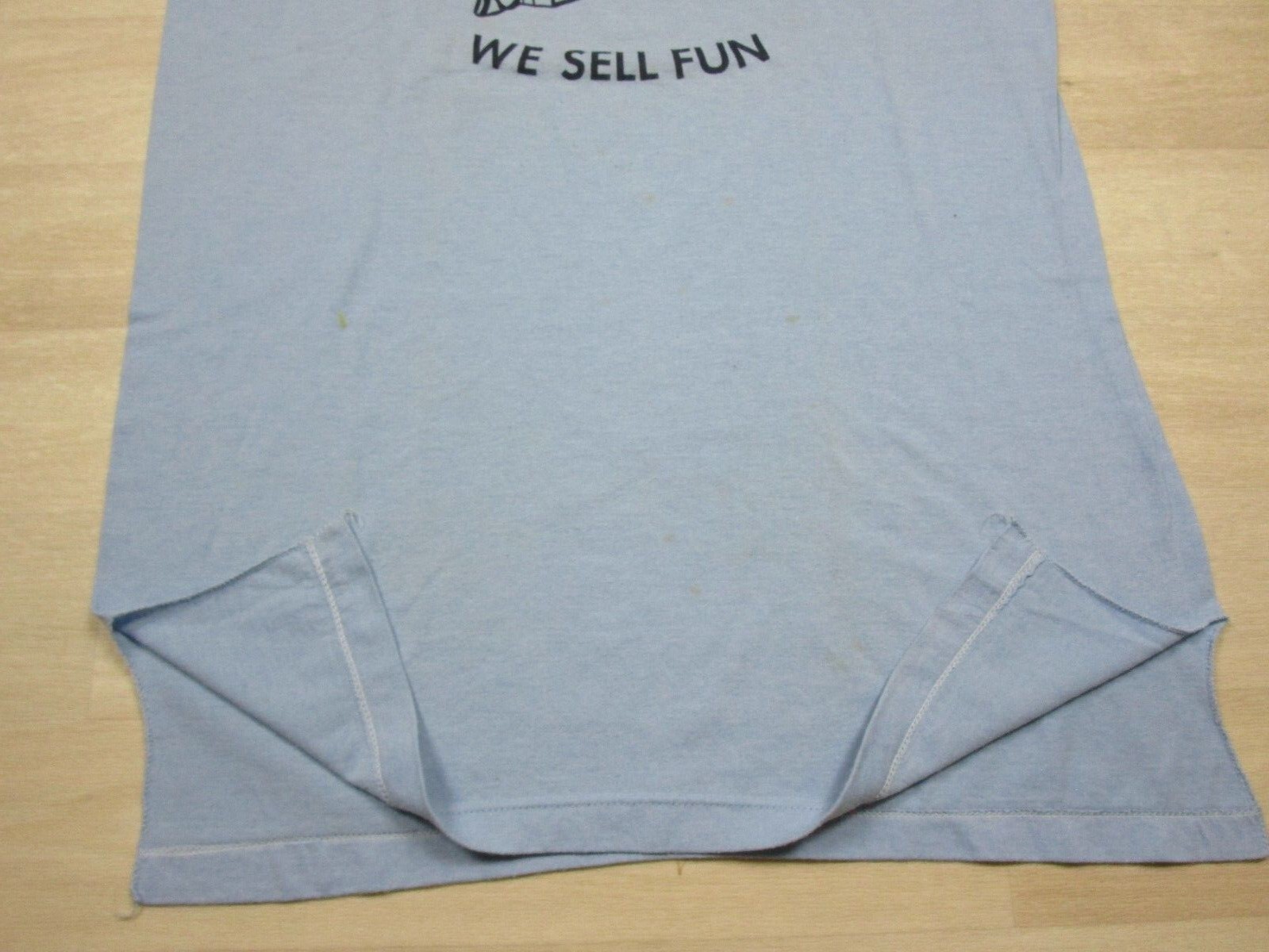 Vintage Rinkerbuilt Boat Sleep T Shirt 1980’s We Sell Fun Delta Marine USA Made