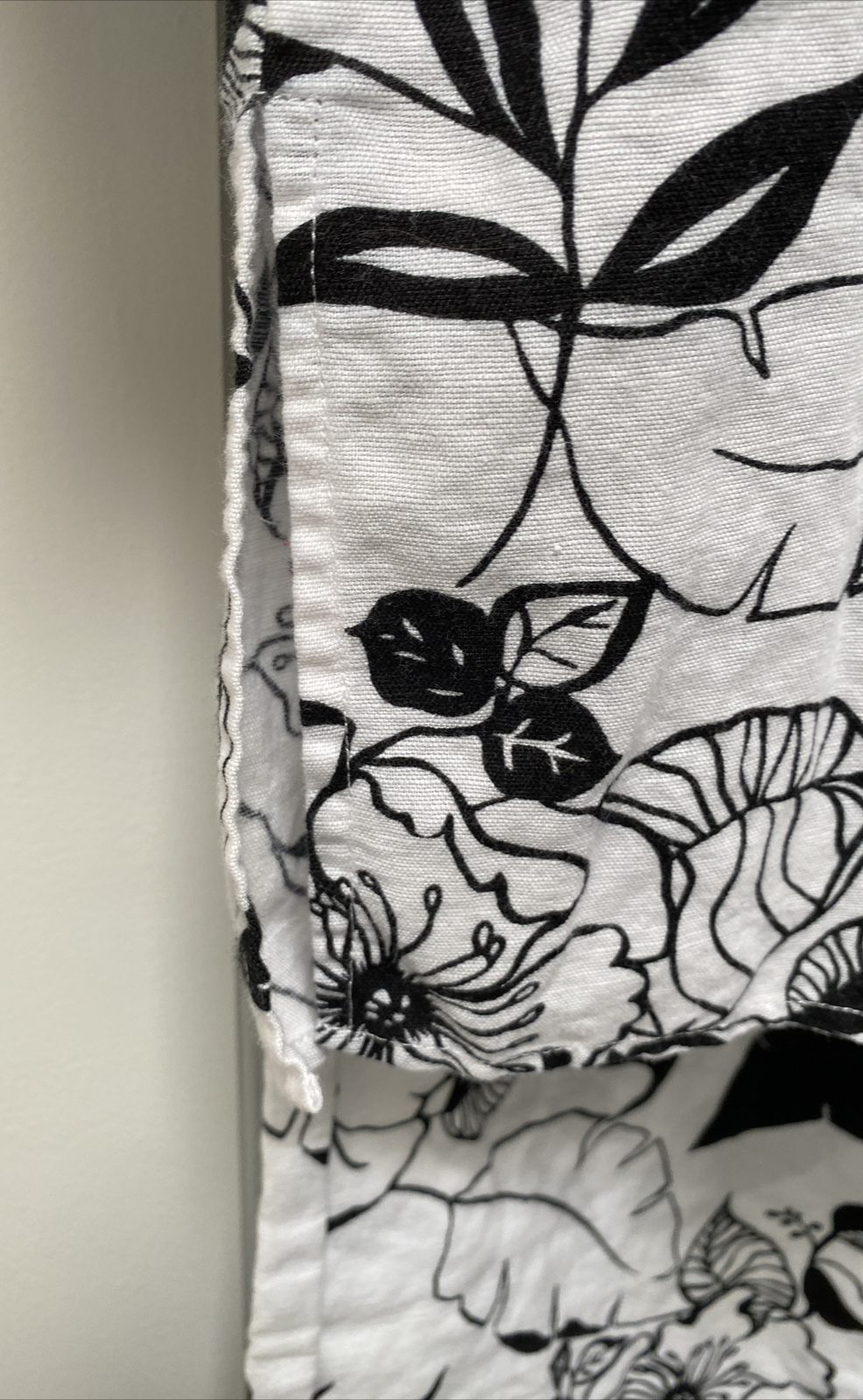 Marc Ware Hot Cotton Linen Blend Pants , Button Jacket & Top Black White Small