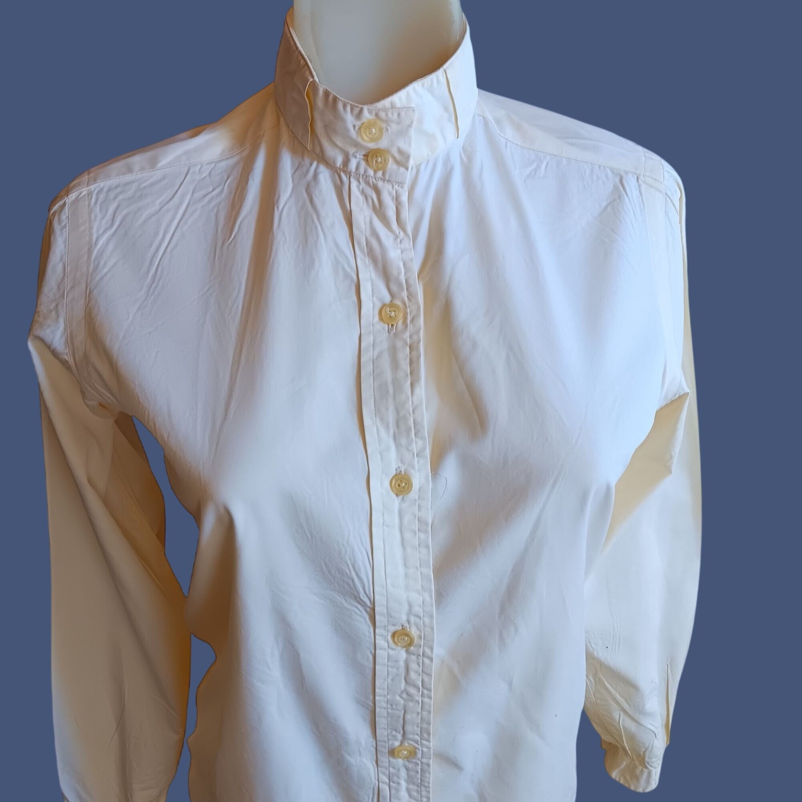 True Vintage Blouse 1950’s sz 6 Nantucket Cotton Button-Up Sailing Yacht Club