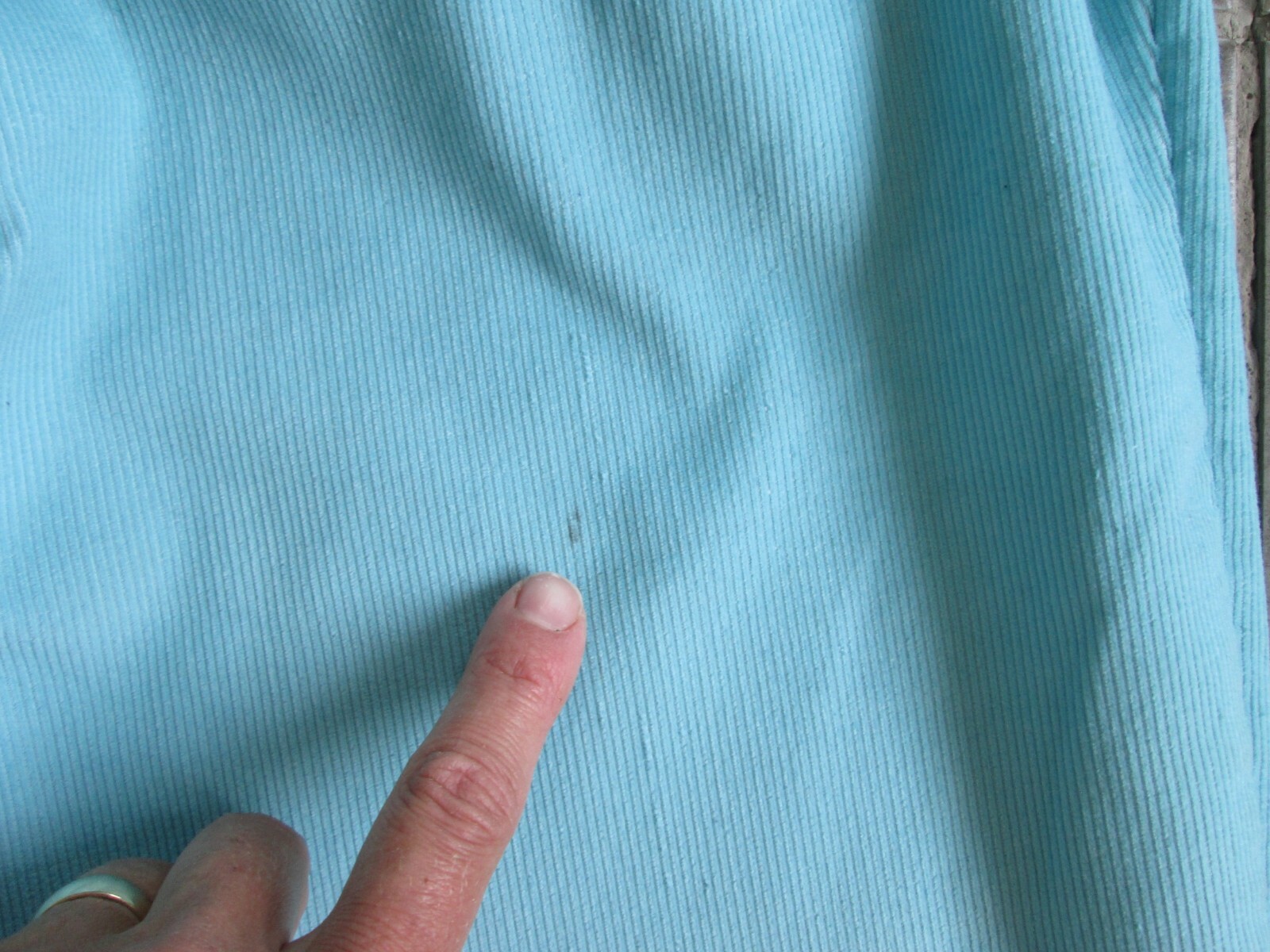 VTG Health-tex Pants 26×26 14 Our Girl Juniors Corduroy Cotton Turquoise Elastic