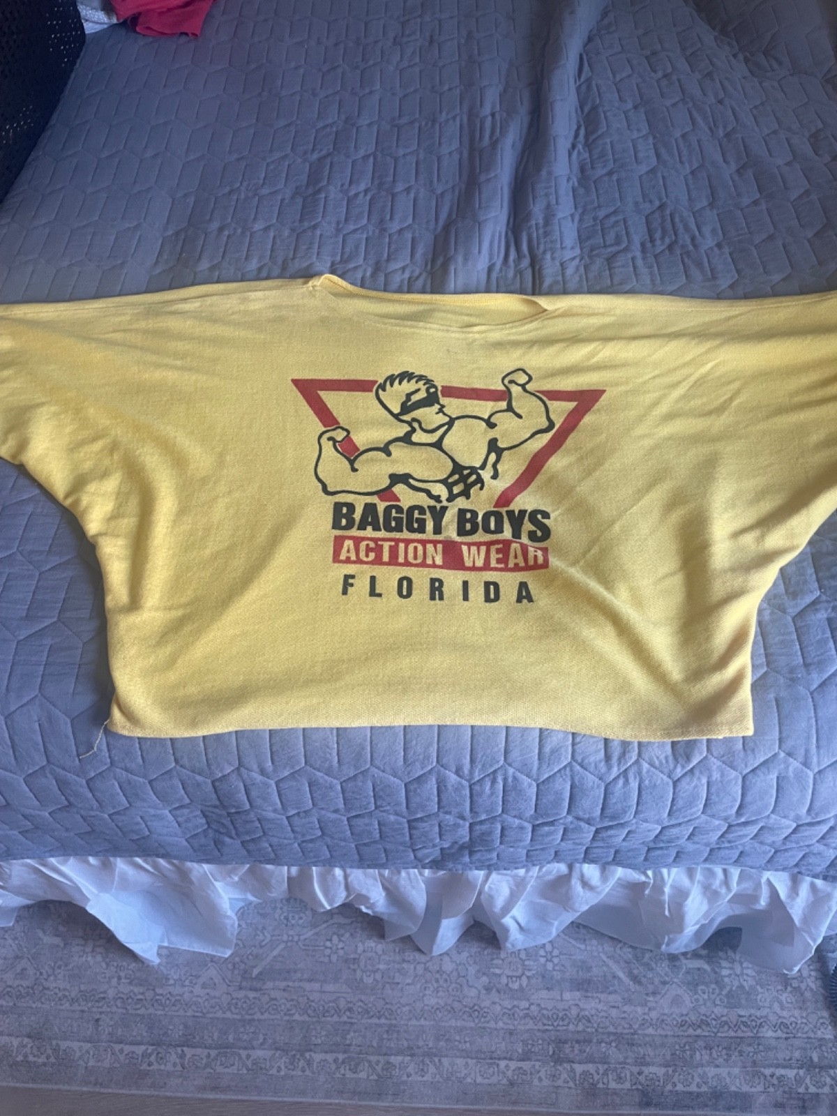 Vintage Baggy Boys International World Tour 90s Double cropped