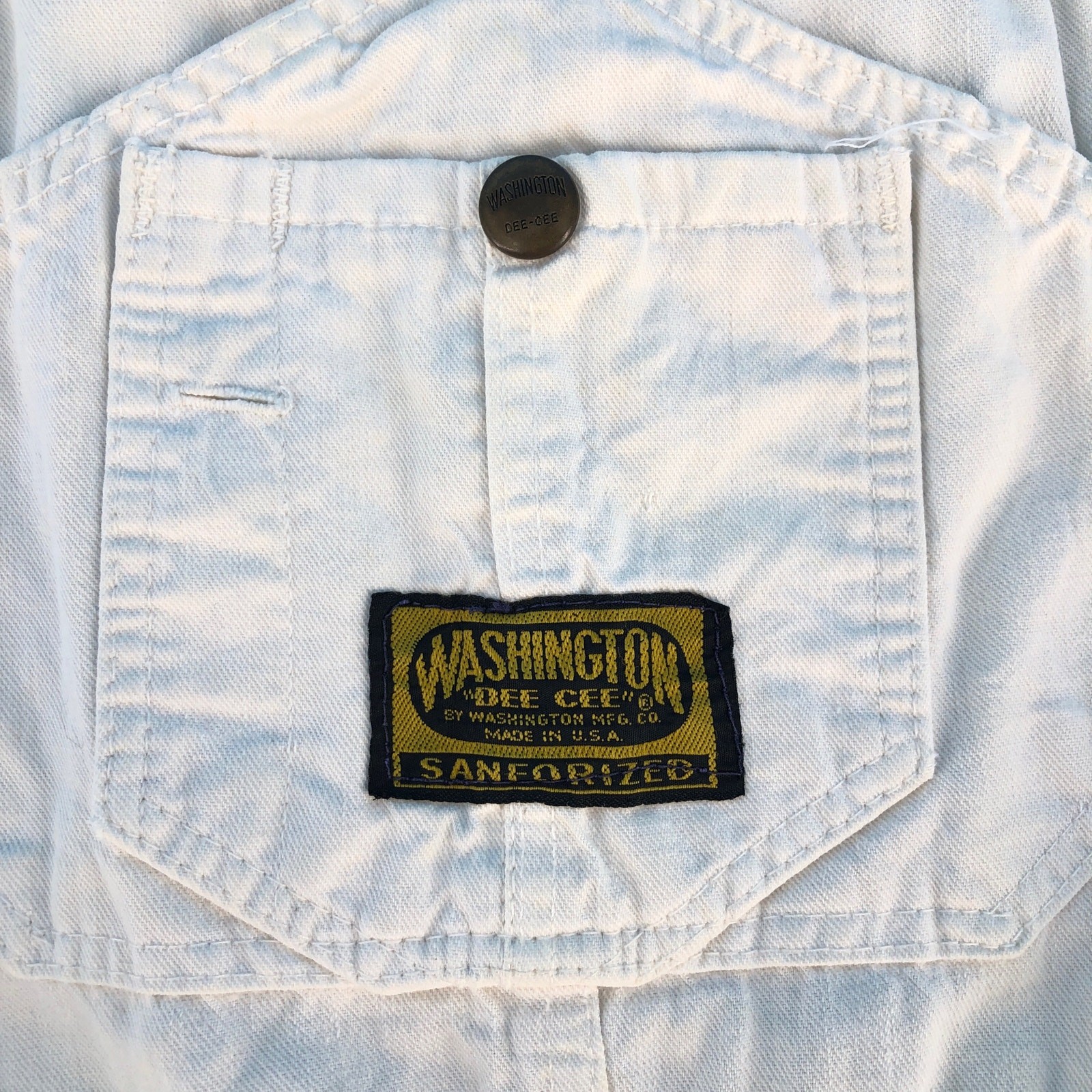 70s Washington Dee Cee overalls 1970s vintage