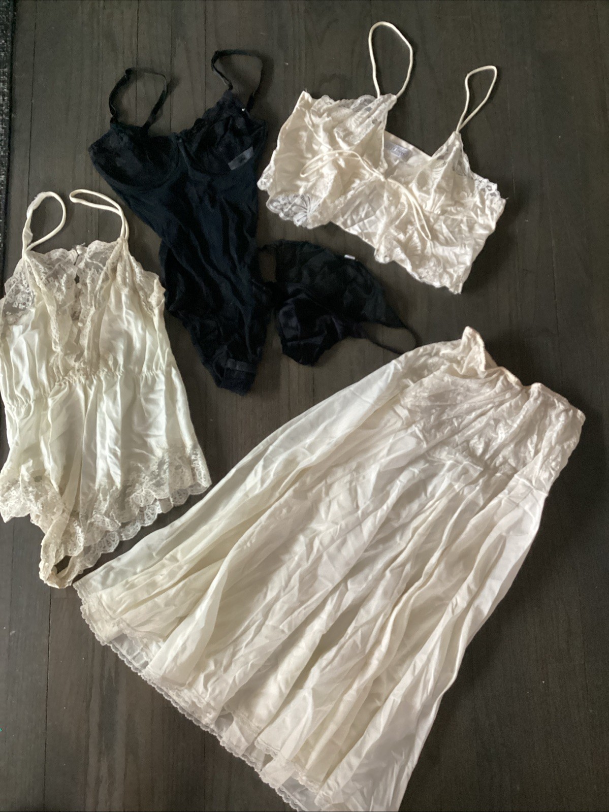 5pc Lot Vintage Lingerie Fredericks Lady Lynne Lily Of France Barbizon