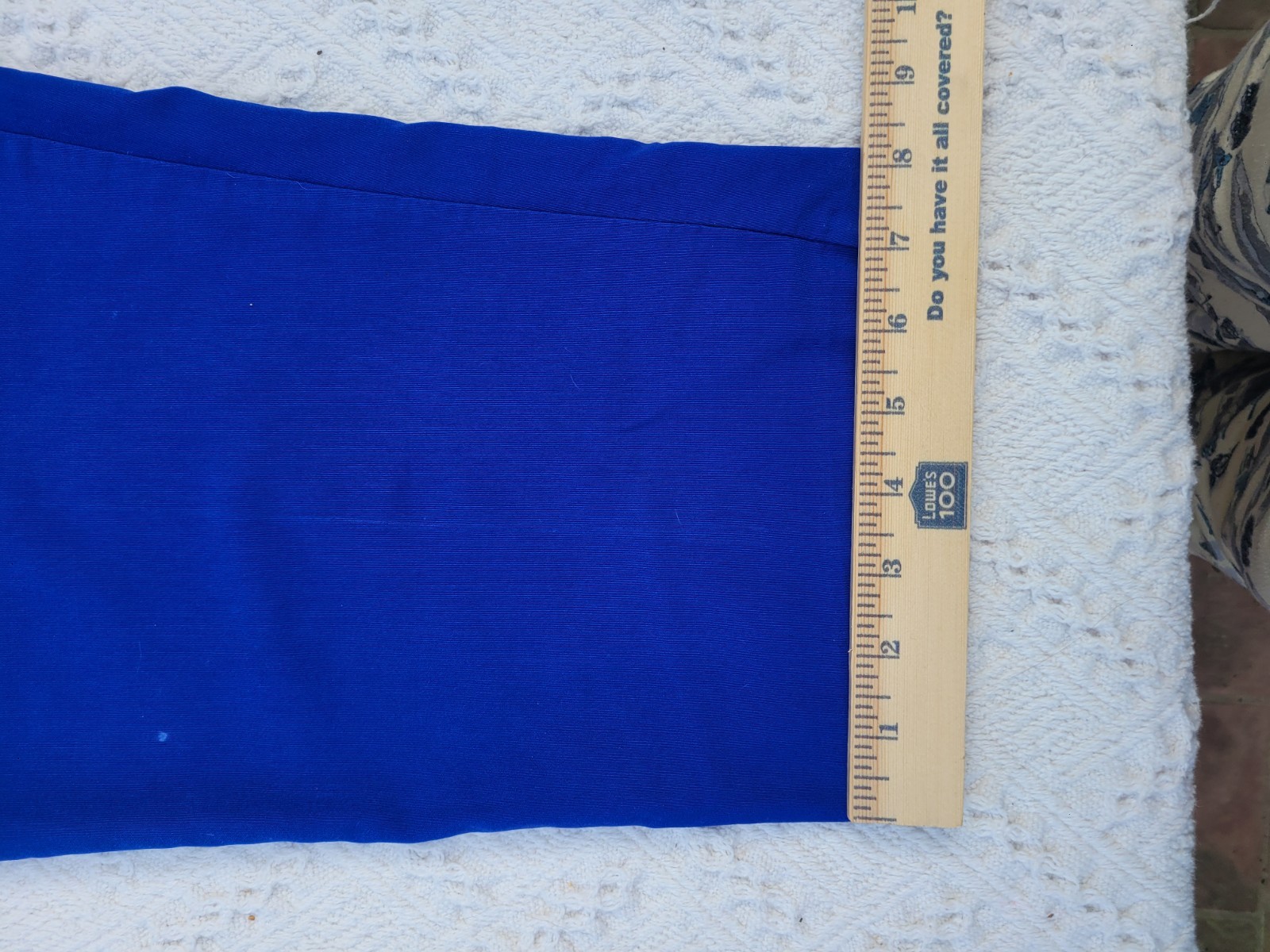 Vintage 80s 90s UNITS Modular Clothing Electric Blue Capri Pants Size Med/Large