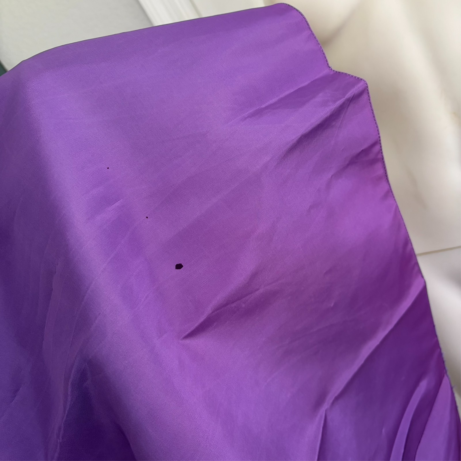 vintage 80s purple off the shoulder bodice midi dress