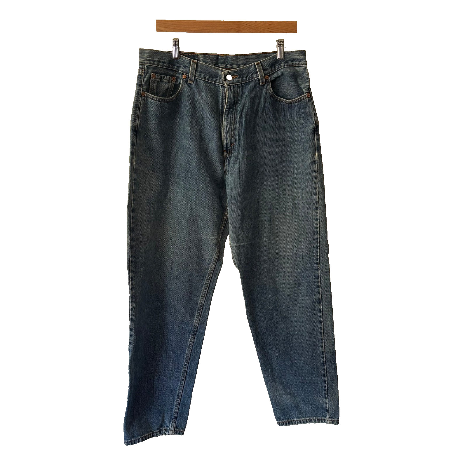 VTG Levi’s 560 90s Loose Fit Straight Women’s Sz 32×30 Med Wash Made in USA