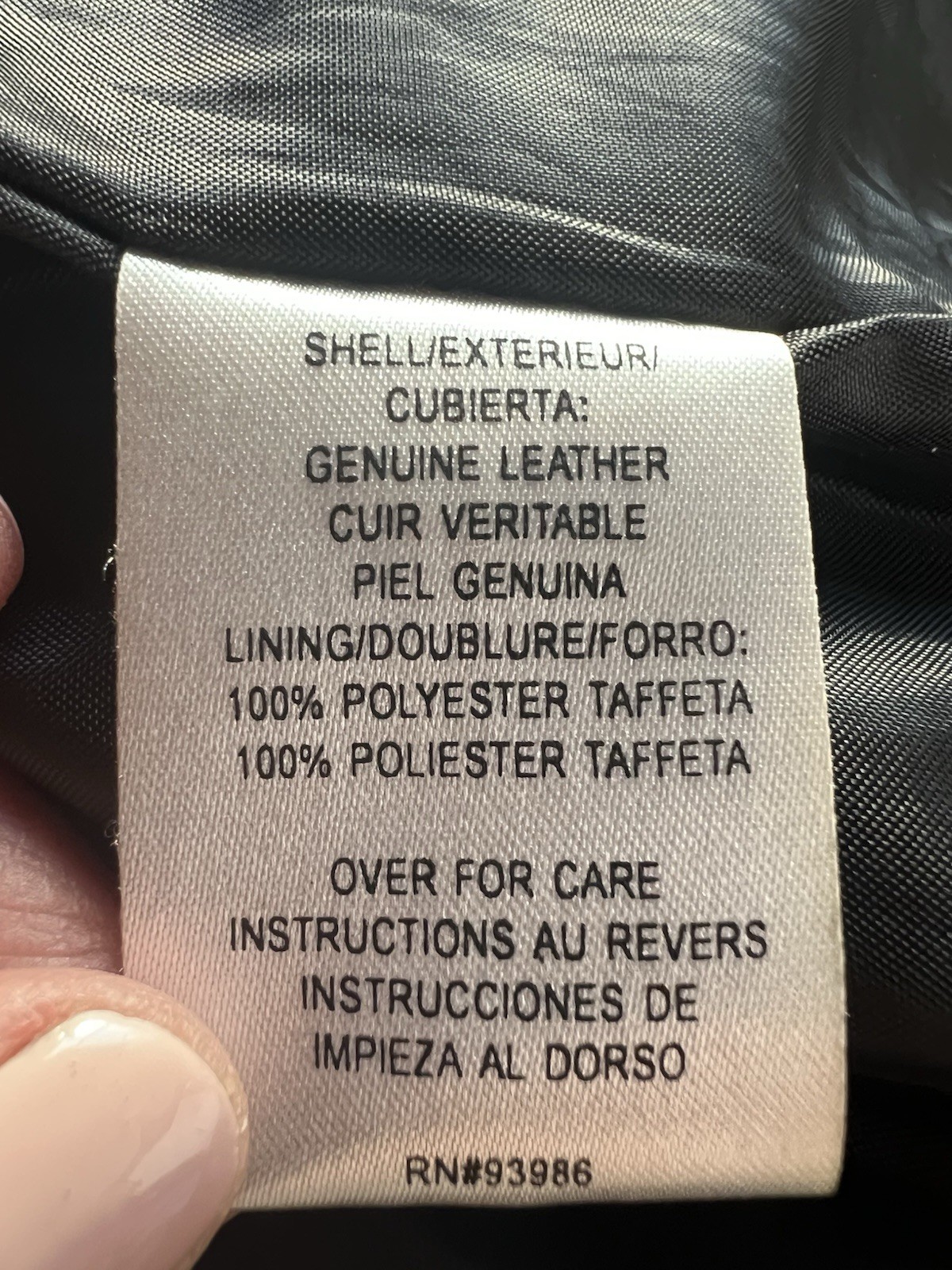 Vintage 80s Casual Corner GORGEOUS black leather car coat M retro streetwear