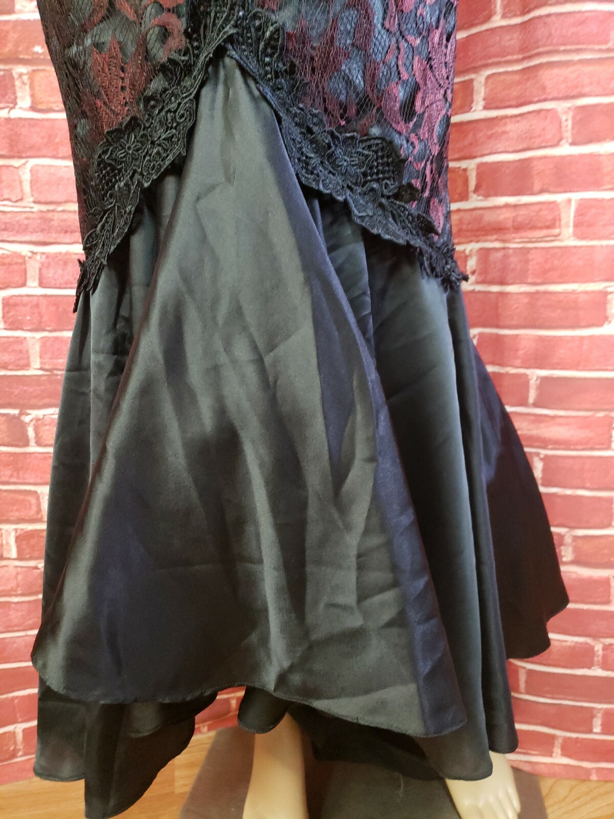 The Young Quinlan Co VTG Minneapolis ARTWEAR Edwardian COLLECTIBLE Dress XS?#CB3
