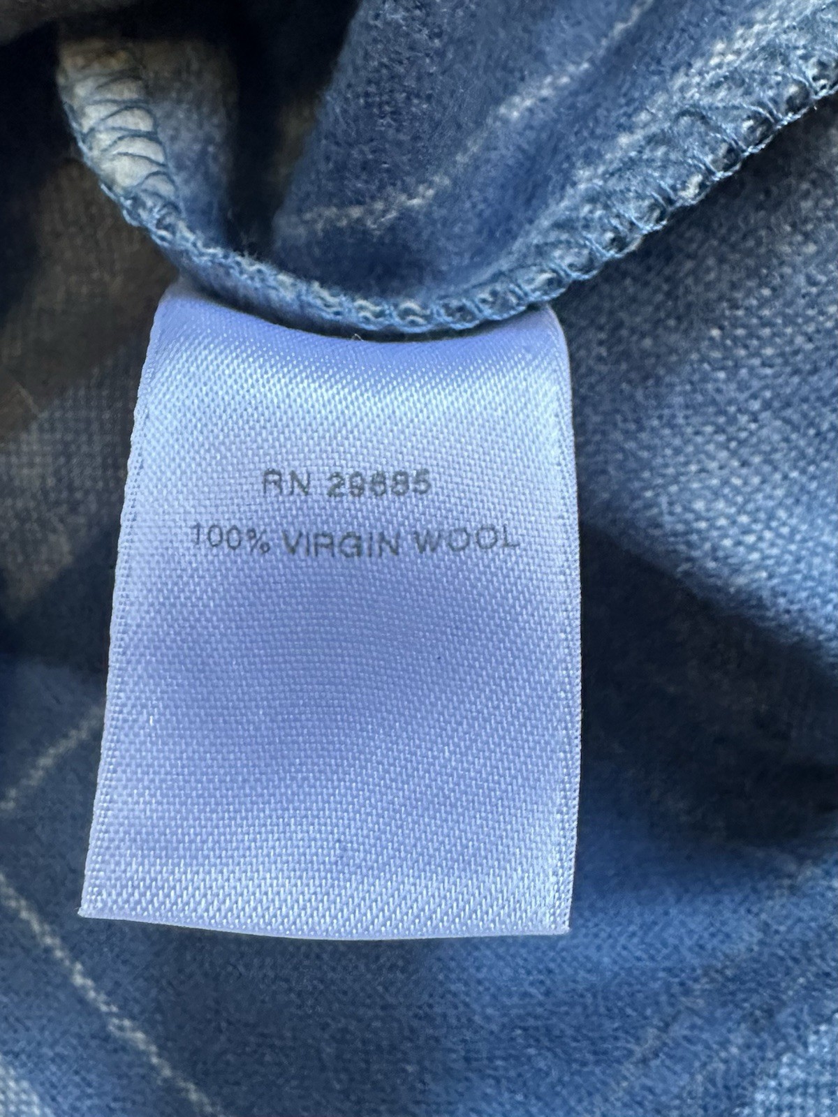 Vintage Pendleton Petite Blue Plaid Wool 49er Jacket Made In USA Medium Button