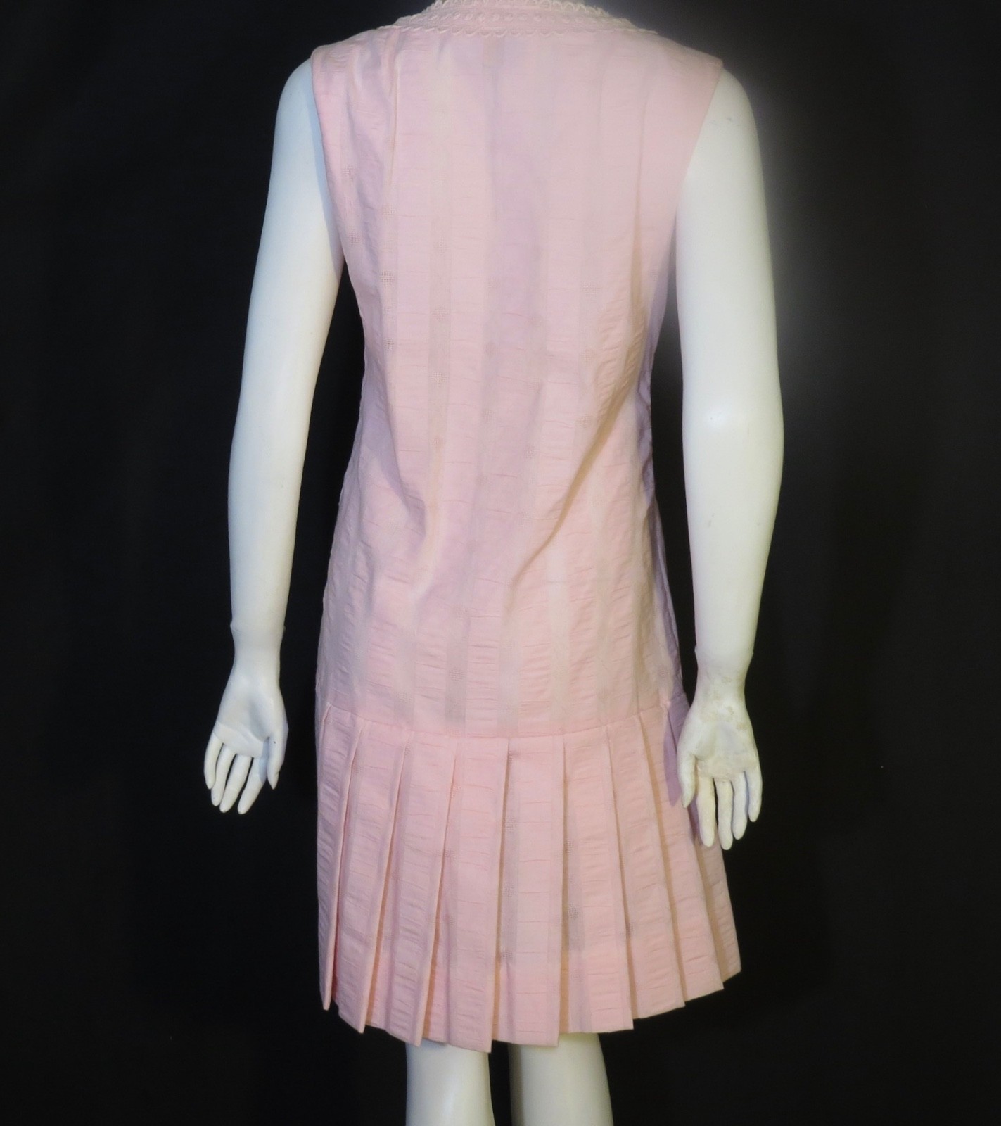 Pretty in Pink Vtg L’Aiglon Original 1960’s Dress M/L