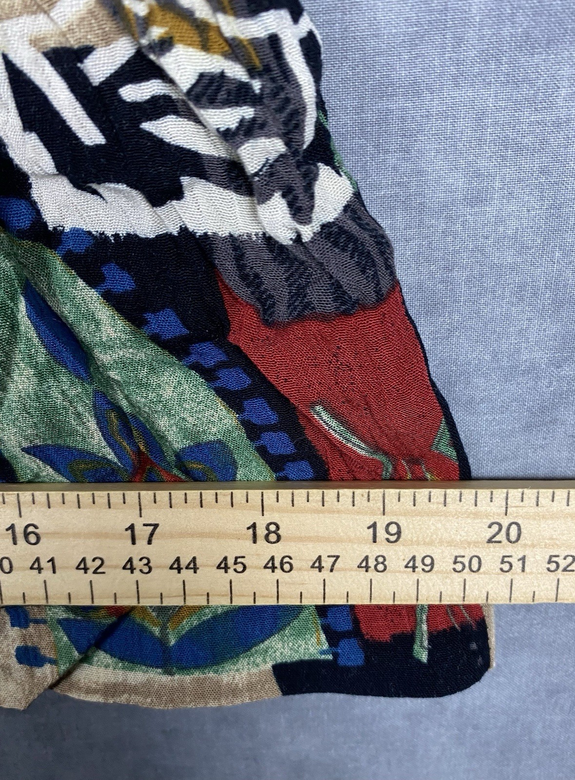 Vintage 90s Abstract Art Print Rayon Sleeveless Dress Made USA L