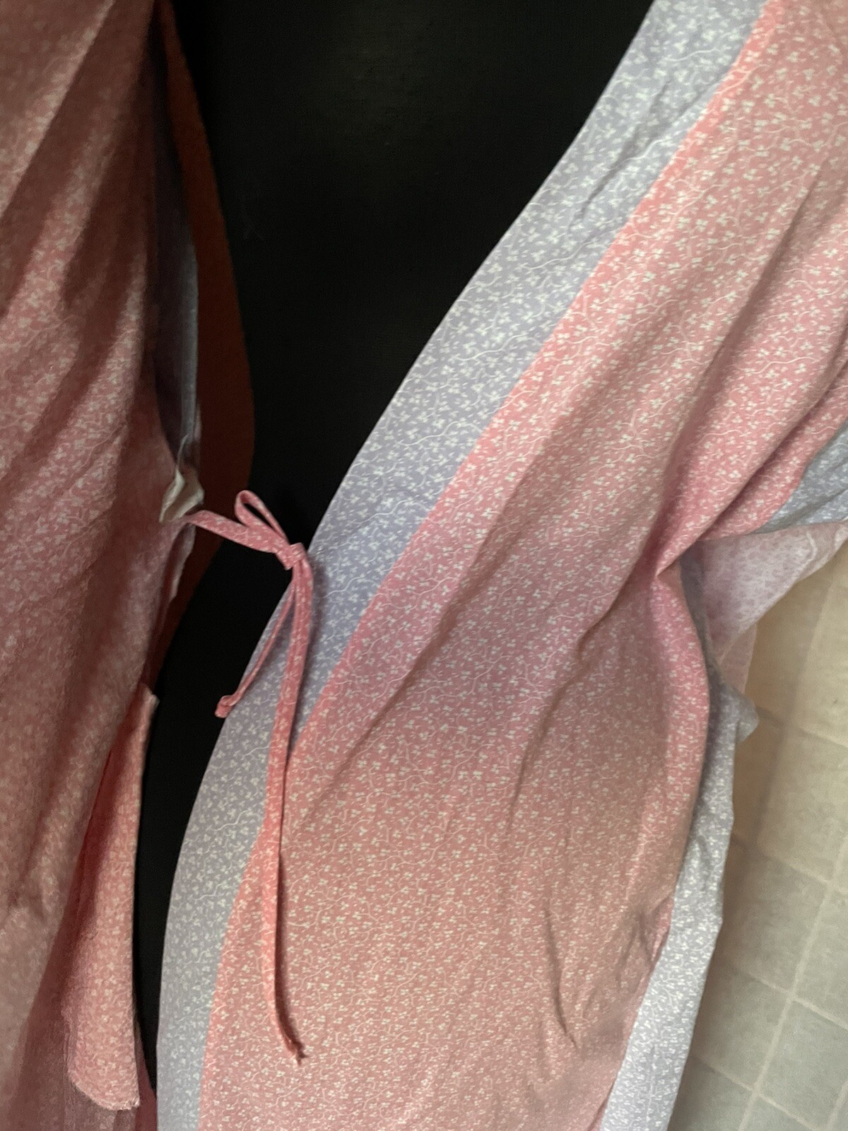 Neiman Marcus Periphery Loungewear Robe Lounging Pastel Colors Size L Rare!