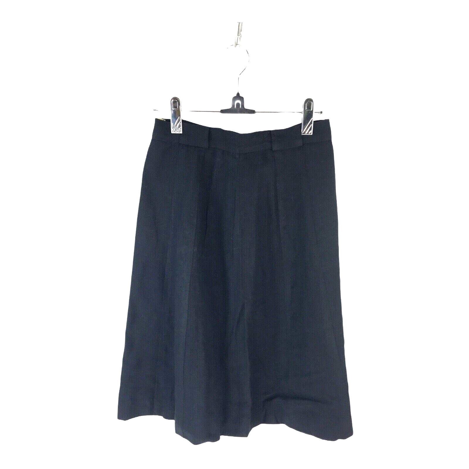Vintage Suburban Walker Summit Of Boston Pleated Flare Black Skirt Women’s Sz S