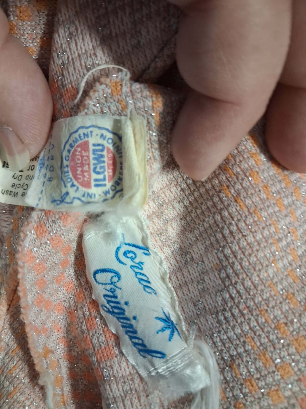 Vintage Lorao Original Dress by International Ladies Garment Workers Union