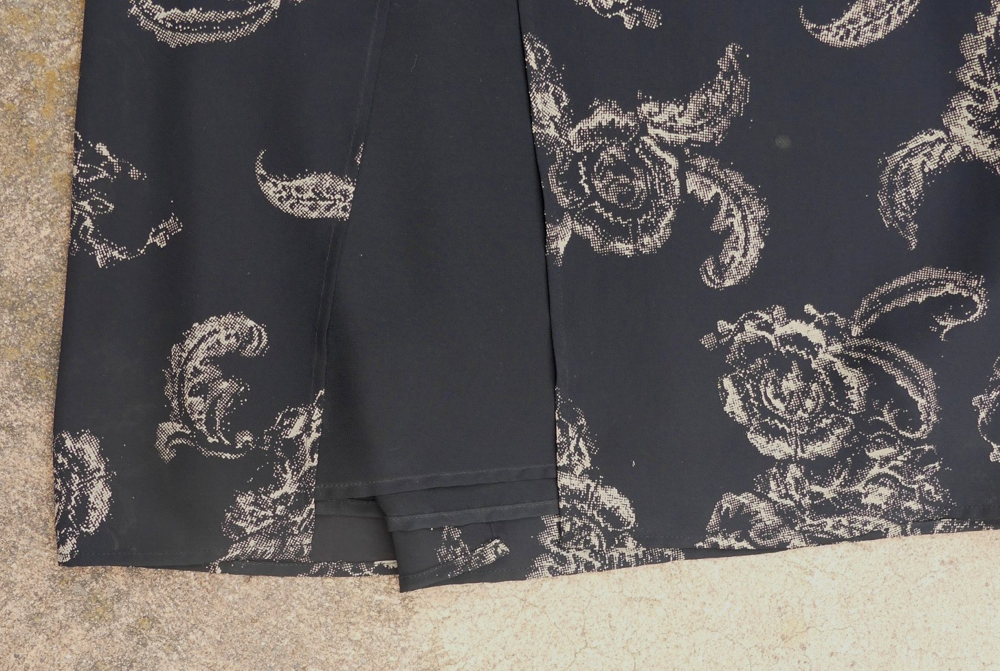 VNT Two Piece Set LONG WRAP SKIRT & SLEEVELESS BLOUSE SzS 70s 80s 90s Retro