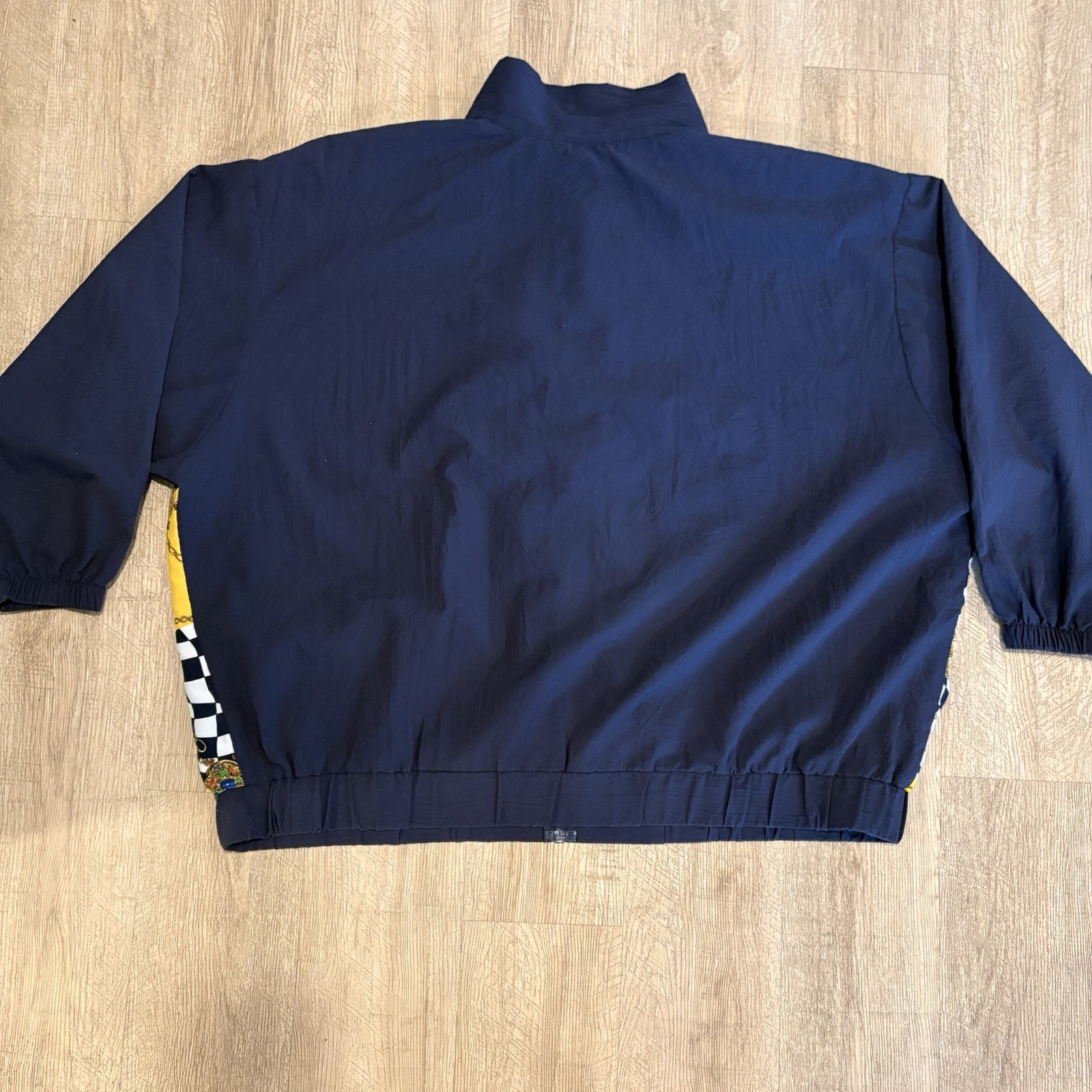 Vintage Silver Threads Windbreaker Sports Jacket 3XL, 80s/90s Print, USA