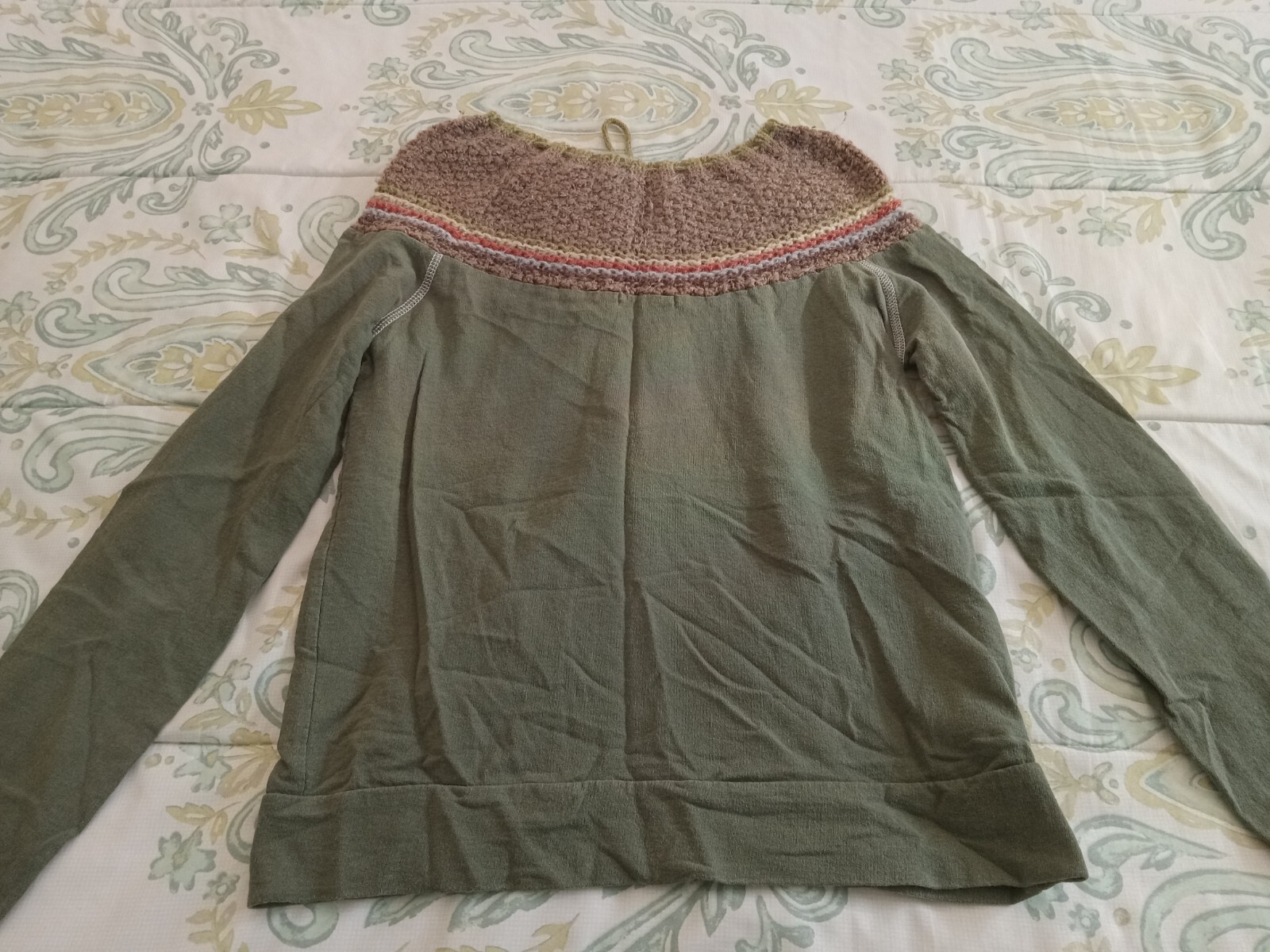 Vintage Delia’s Juniors XL Sweater And 13/14 Corduory Tan Pants With Wide Flare