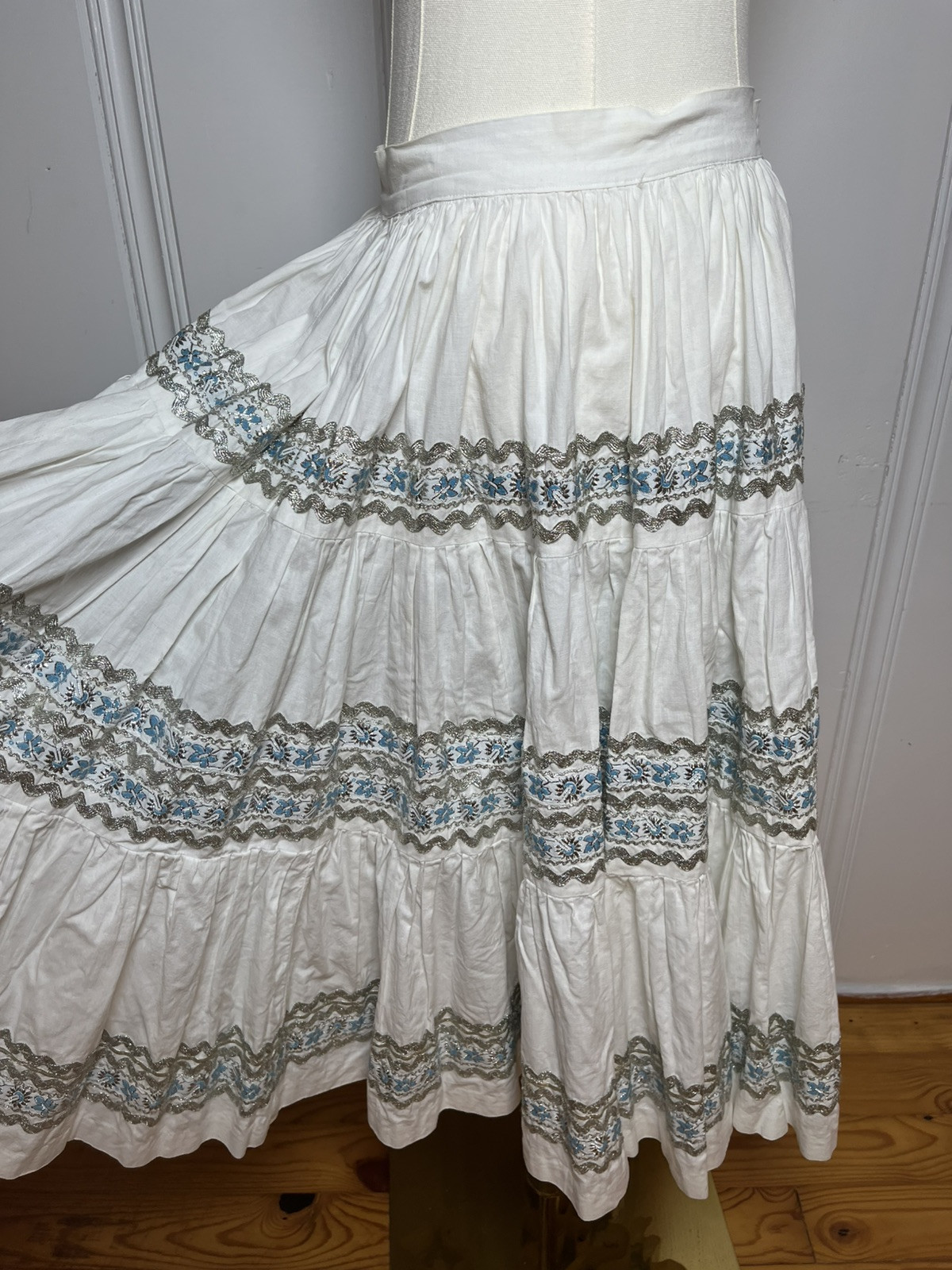 Vintage Rodeo Skirt Western Wear Cowgirl Texas Square Dance Handmade RARE