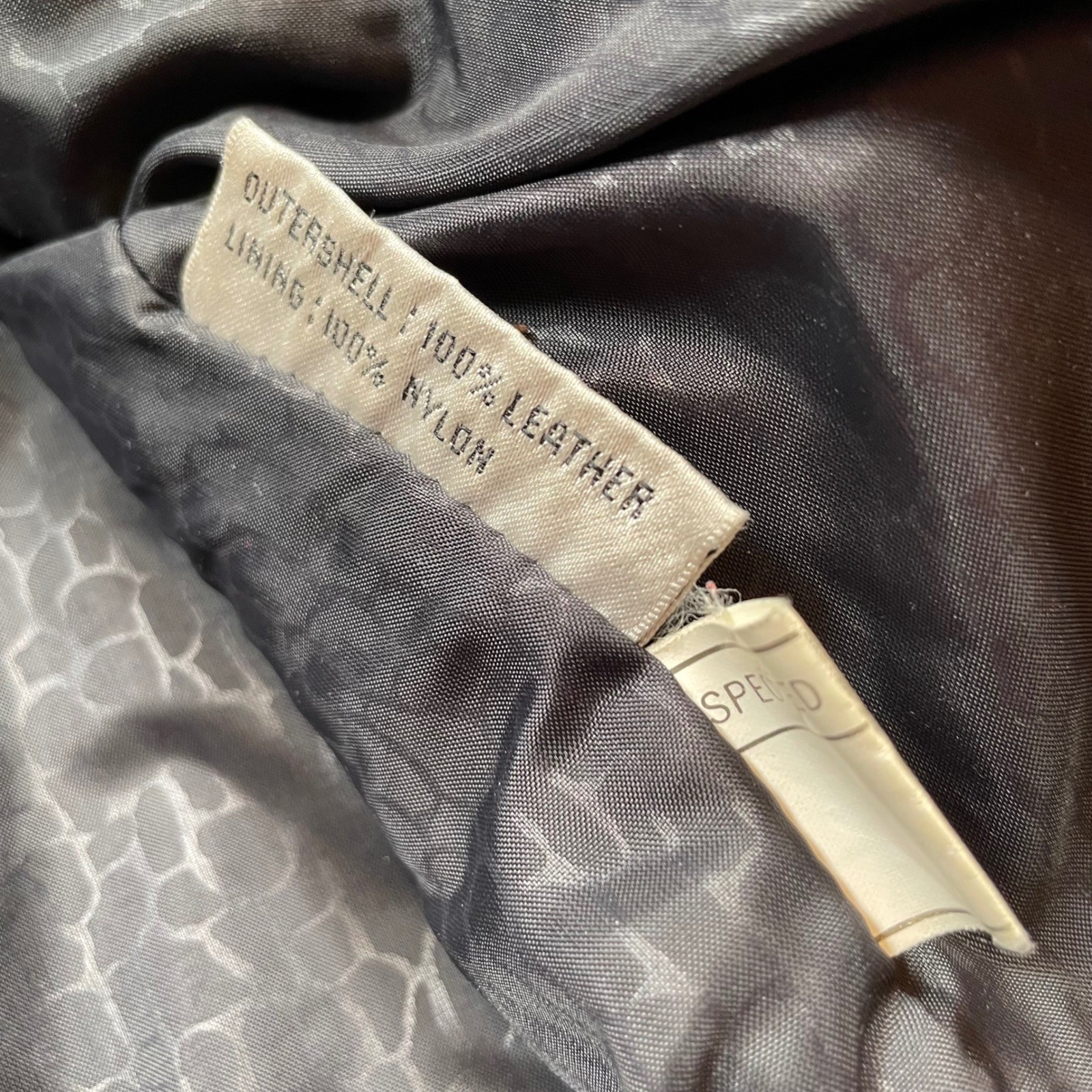 Vintage G-III Leather Fashions Black Cropped Jacket 80s Pleated Shoulder Small