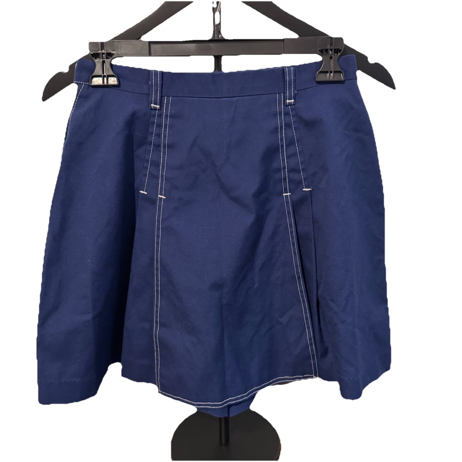 Vintage 1970’s – Rockabilly Skort – Blue – Gator Of Florida Nautical Pinup