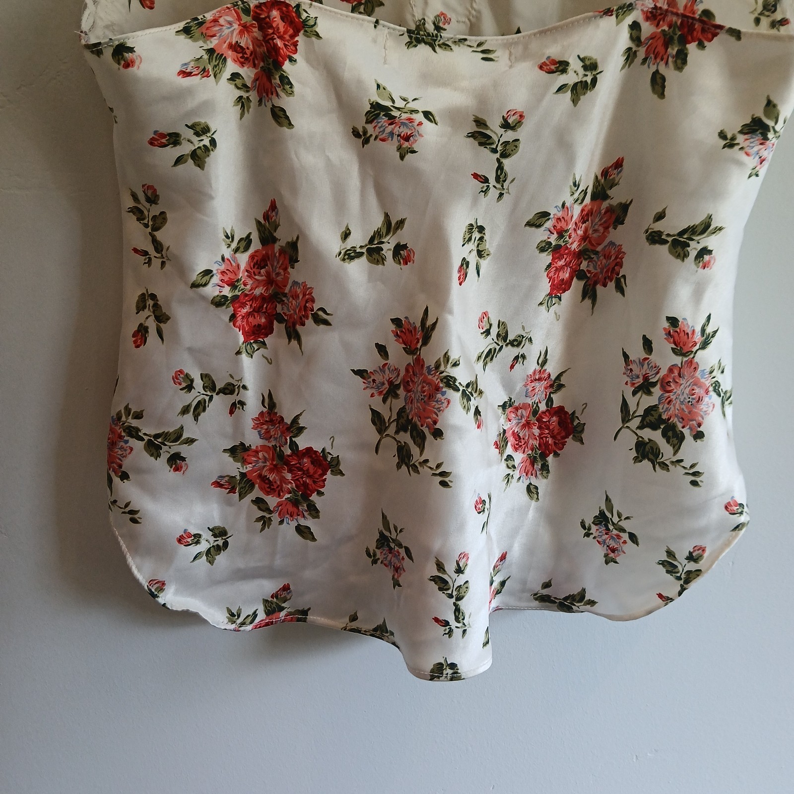 Vintage LCA Intimates Nu Sensations Satin & Lace Camisole Lingerie Size 6M