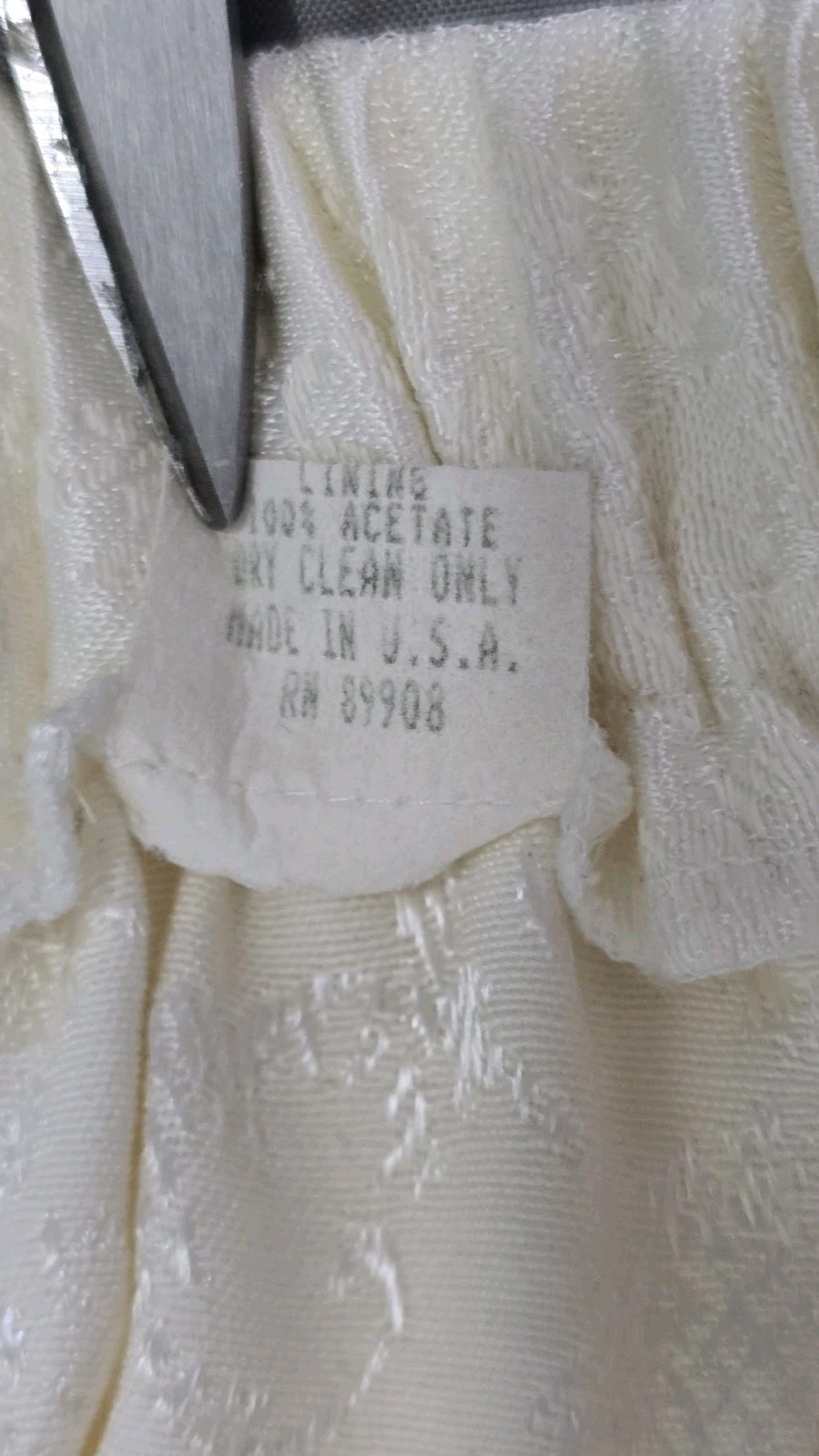 Vintage 1980s Nah Nah Petite Brocade Skirt Suit Ivory Bridal Cottage core