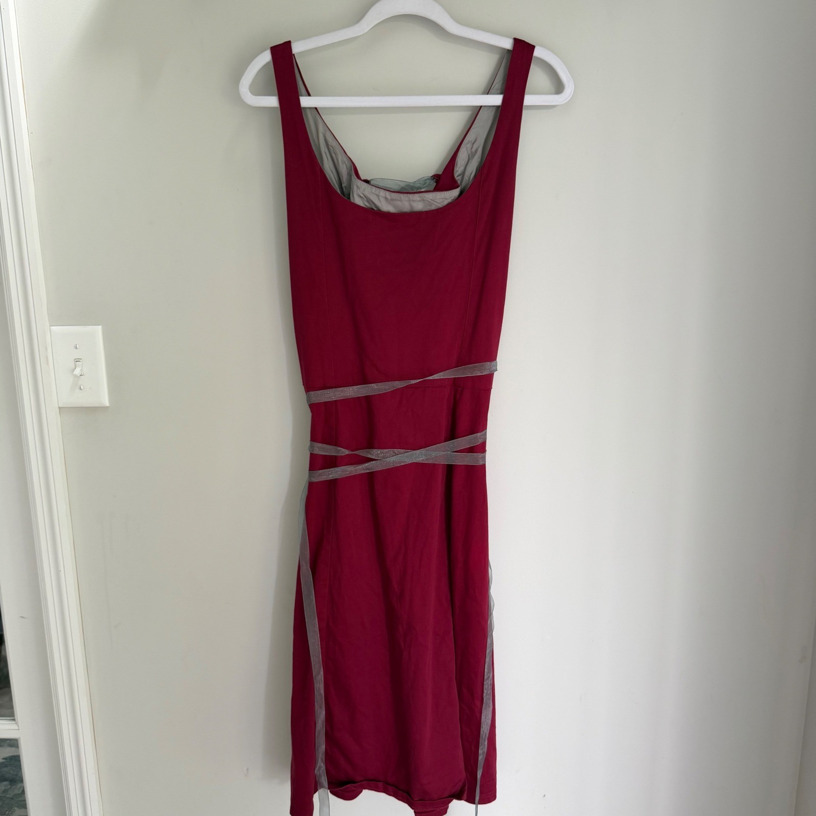 Anthropologie Ruth Corset Dress Medieval Midi Sleeveless Whimsigoth VTG Y2K 10