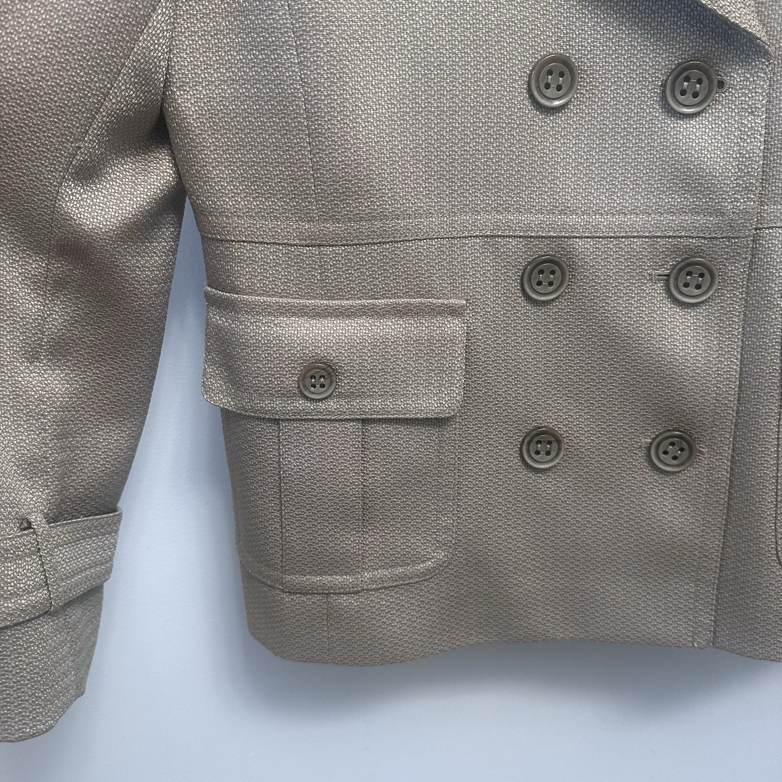 Vintage Y2K Tahari Arthur S. Levine Double Breasted Blazer Jacket Women’s 10