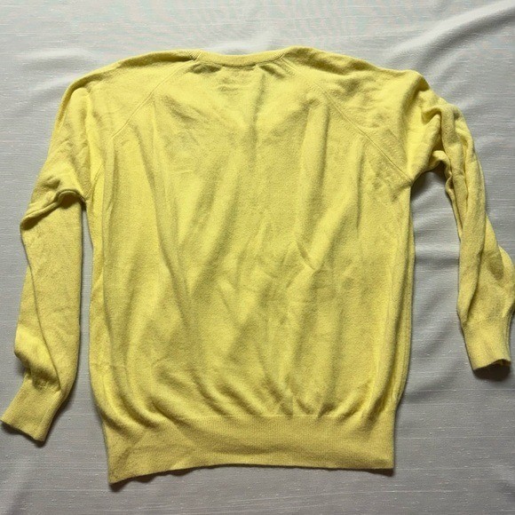 Vintage Lady Pickering Soft Yellow Sweater XL USA
