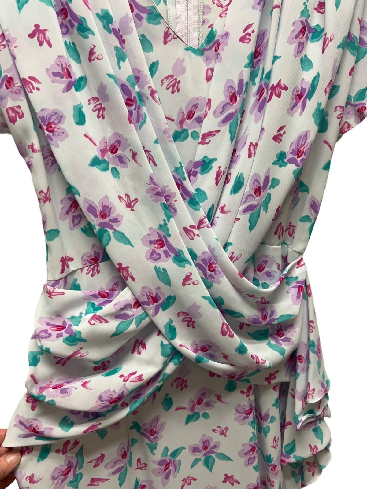 You Babes II Vintage 80’s Floral Fit & Flare Shift Dress