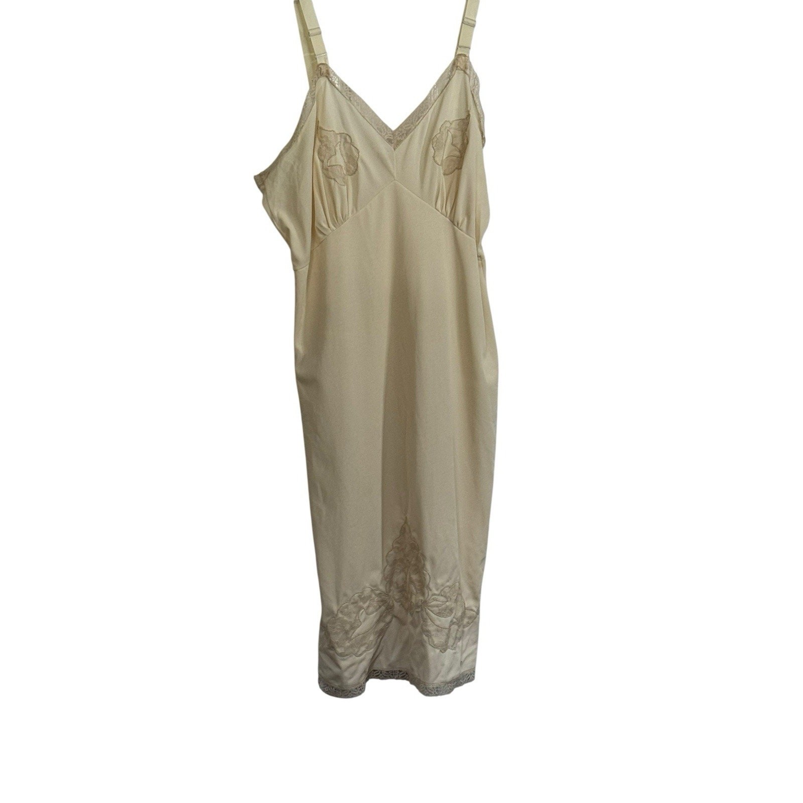 VTG Movie Star Women’s Intimates Size 34 Sleepwear Lace Nightgown Made in USA