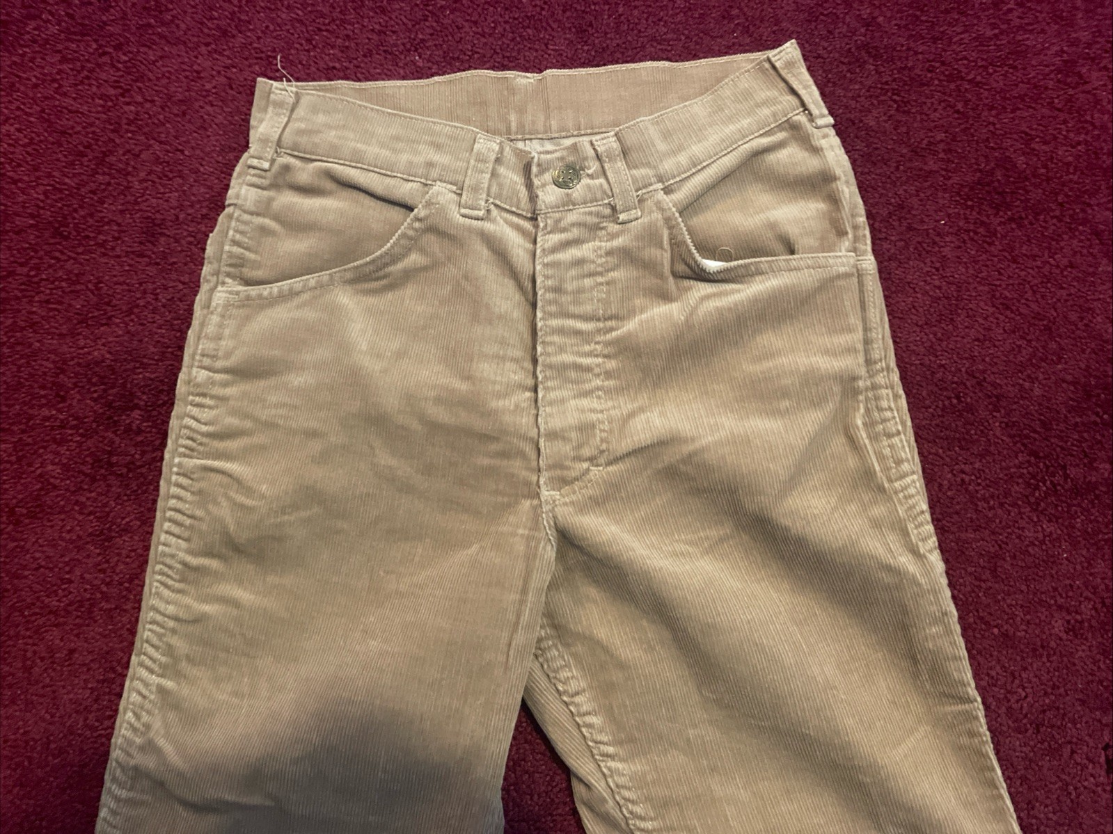 Vintage 1970s Oshkosh B’Gosh Brown Corduroy Bell Bottoms Women’s 6