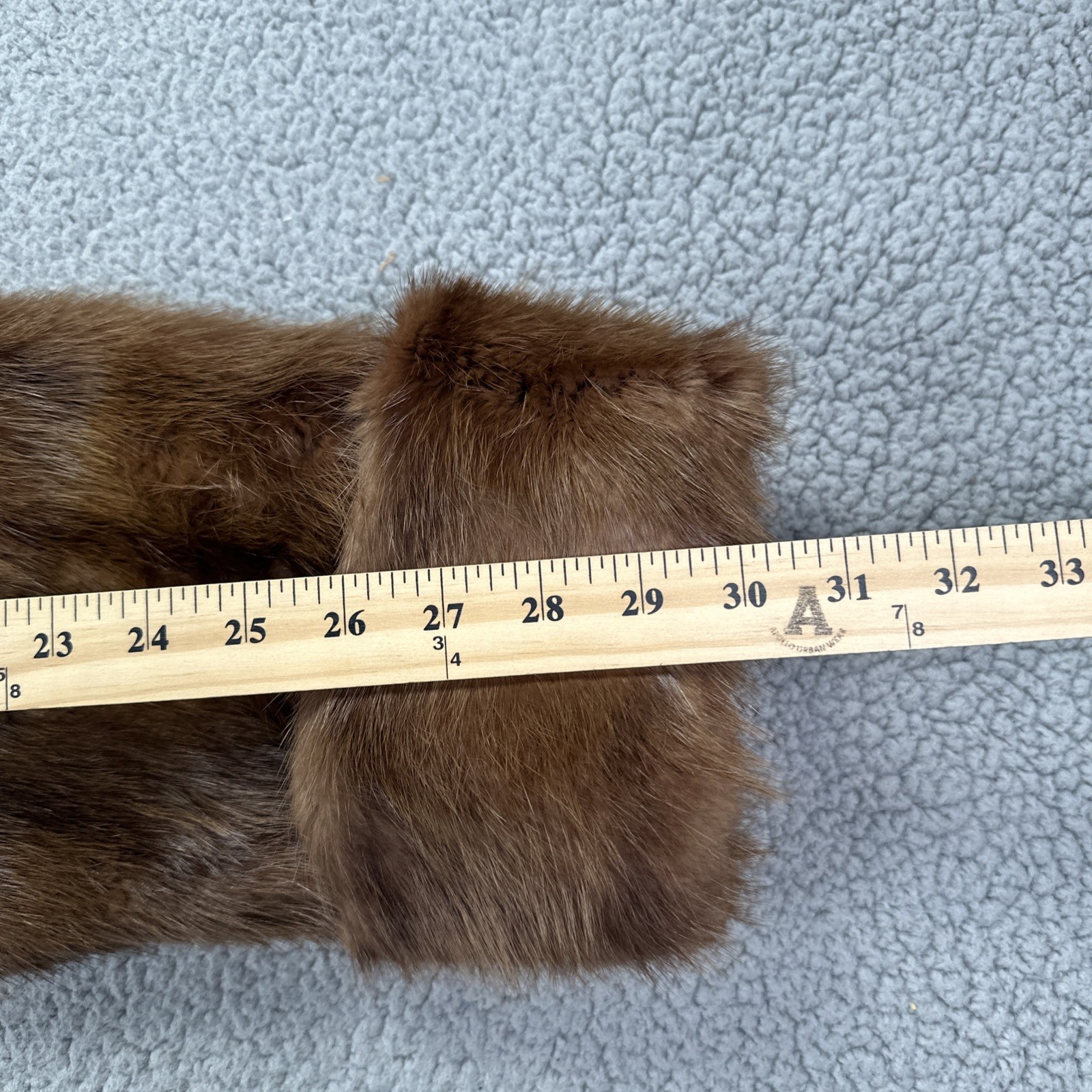 VTG 60s Furs by Conson Mink Stroller Coat Toronto & Sarnia Lined Inner Pocket