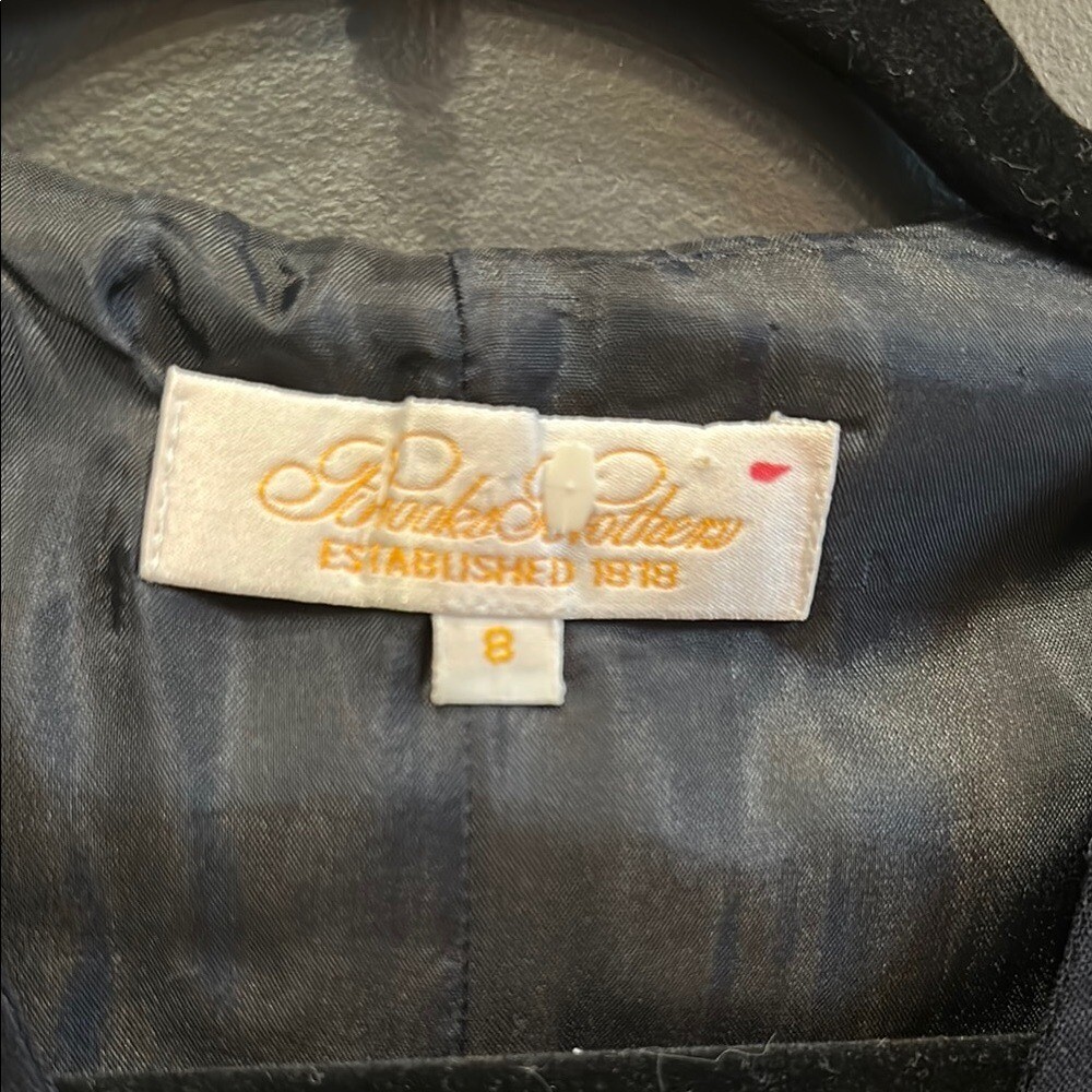Brooks Brothers 1818 | Vintage Black Tuxedo Dress | Size 8 | EUC | Classic